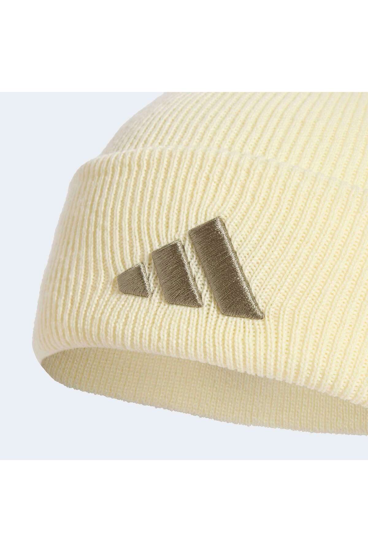 adidas New Log Bea Cuf Unisex Yetişkin Bere KQ6682 görsel 3