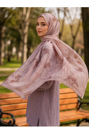 Larissa Scarf Valen İpek Bambu Kraş Şal Bahar Esintisi Serisi