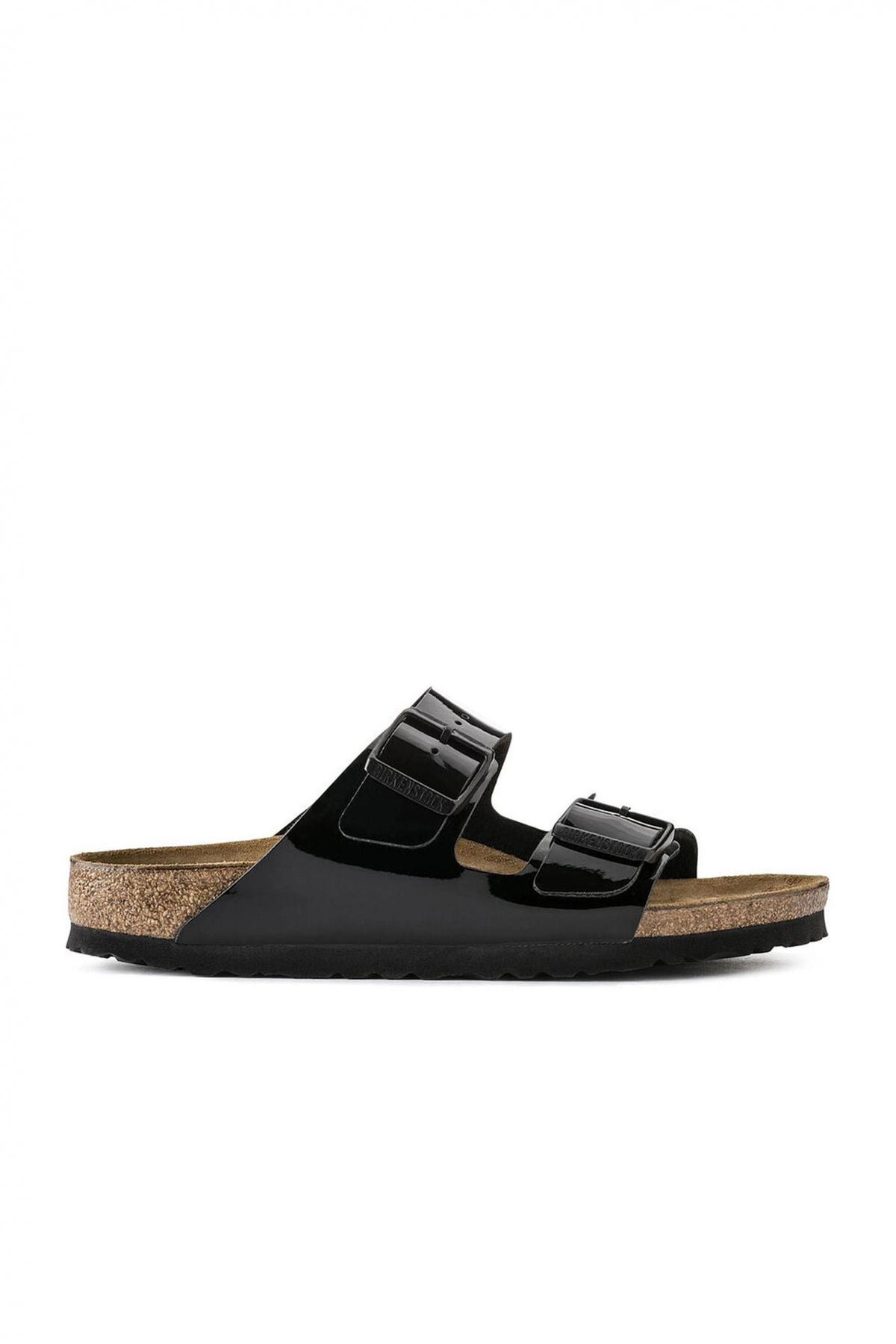 دمپایی زنانه مشکی آریزونا بیرکن استاک دمپایی Birkenstock