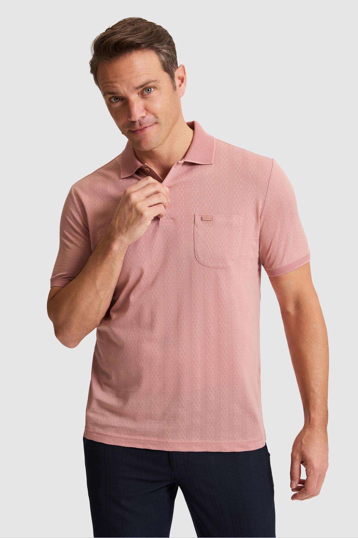 پولوشرت مردانه یقه پلو | یو اس پولو U.S. Polo Assn. PU-9686 TR - تصویر 3