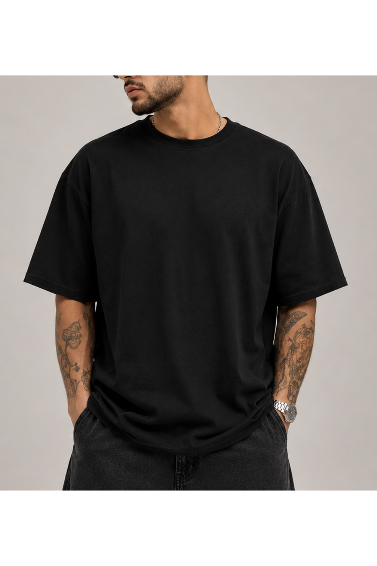 shidumanlar  Unisex Bay/ ÖZEL Blok3 Baskılı Pamuklu Penye T-shirt Tshirt Tişört tşört - Görsel 2