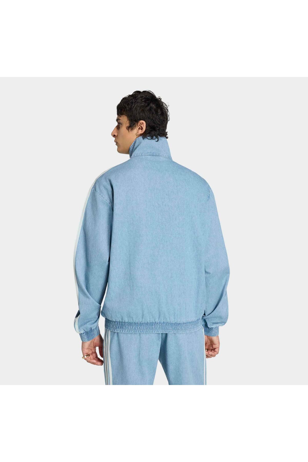 adidas Firebird Erkek Mavi Jean Ceket (KX1196) - Fiyatı