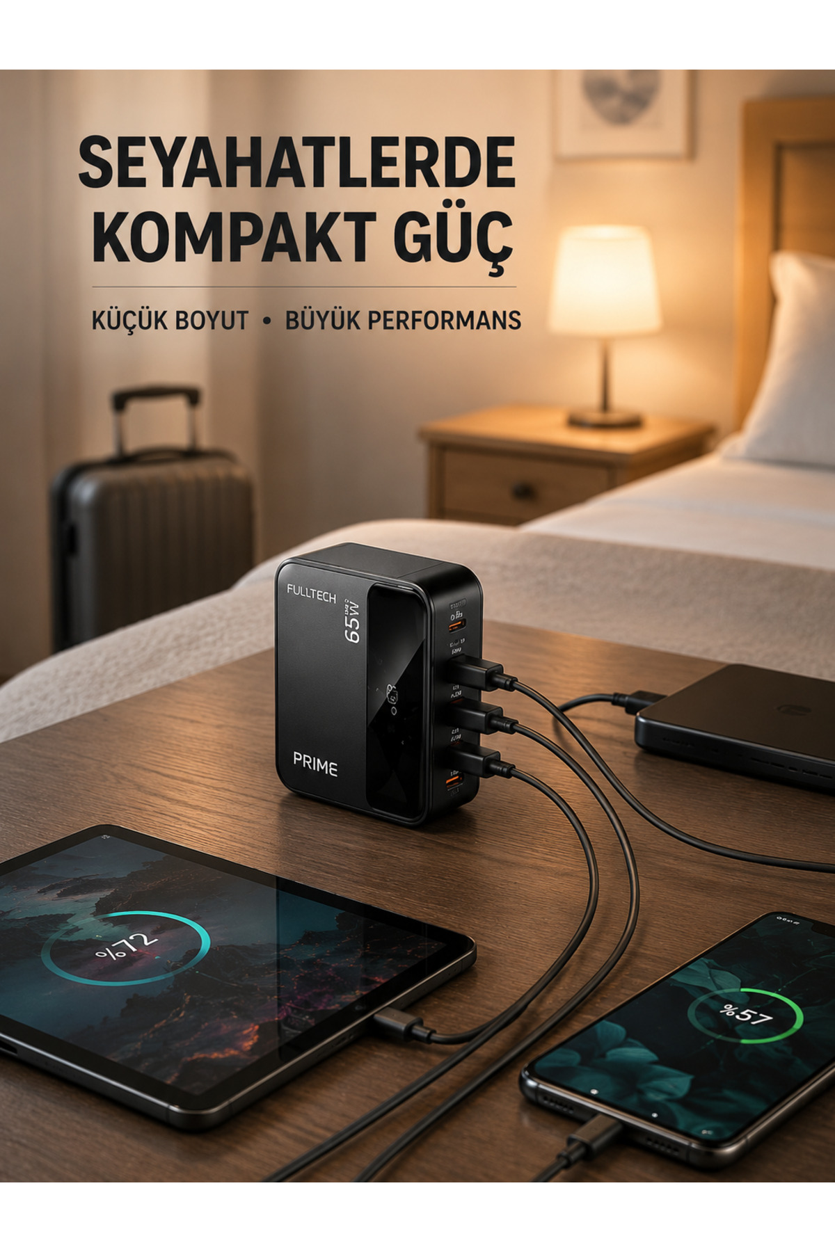 markentegra Akıllı Güç Dağılımlı 4 Girişli Şarj İstasyonu
