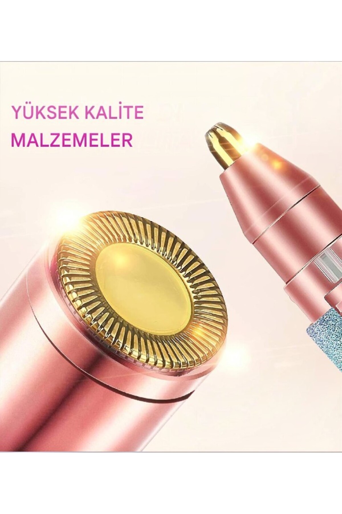 Yeni Hassas Cilt Yüz Epilatörü USB Şarj Edilebilir Hassas Taşınabilir Kalem Epilatör Unisex Vücut Tüylerini Sökücüyor, Yüz Tüyü, Kaş, Bıyık Çene Tıraş Makinesi Led Işıklı Elektrikli Tıraş Makinesi — 7ı6786 — تصویر 3 از 8