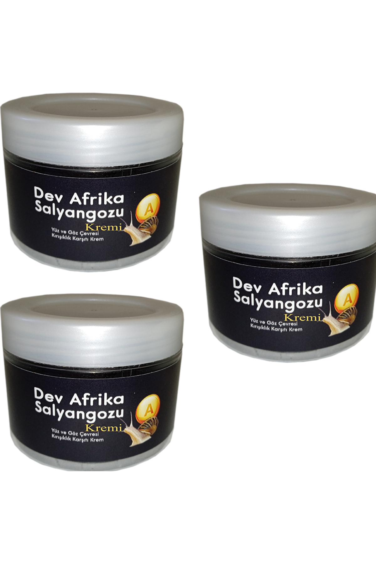 Bezos Hintohu Yaşlanma Karşıtı Dev Afrika Salyangozu Kremi 100 Ml X3 / Anti-Wrinkle Giant African Snail Cr — GU-EYF-20995-AGC01