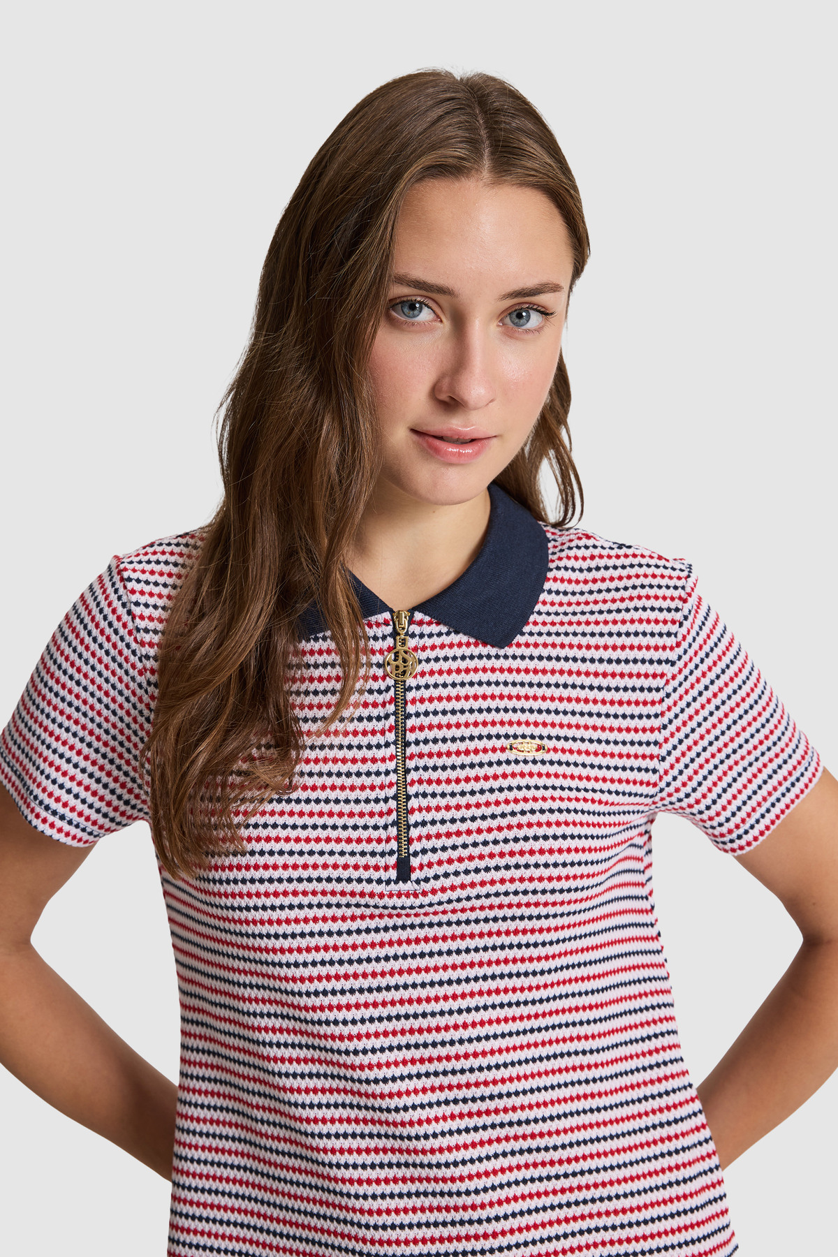 U.S. Polo Assn. Kadın Lacivert Örme Elbise 50325490-VR033 görsel 2