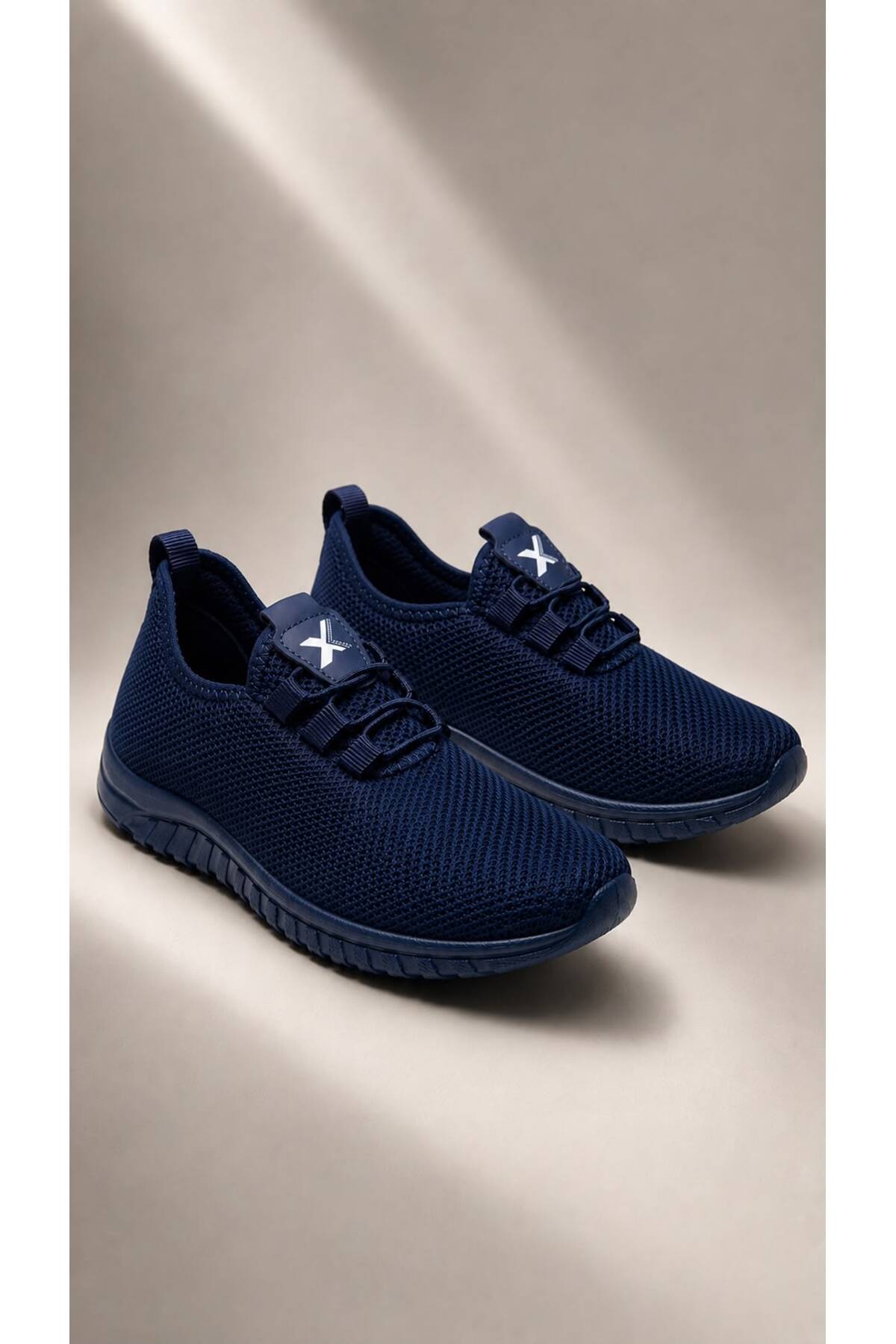 crybrands CRYB Günlük Rahat Hafif Fileli Unisex Spor Ayakkabı, Kaymaz Taban Slip-On görsel 2
