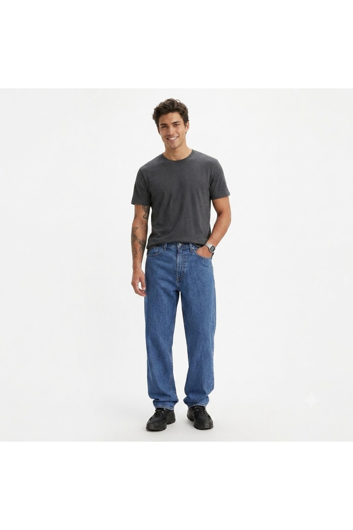 شلوار مردانه جین + کتان گشاد و سبک 568™ -0001 لیوایز شلوار جین Levi's
