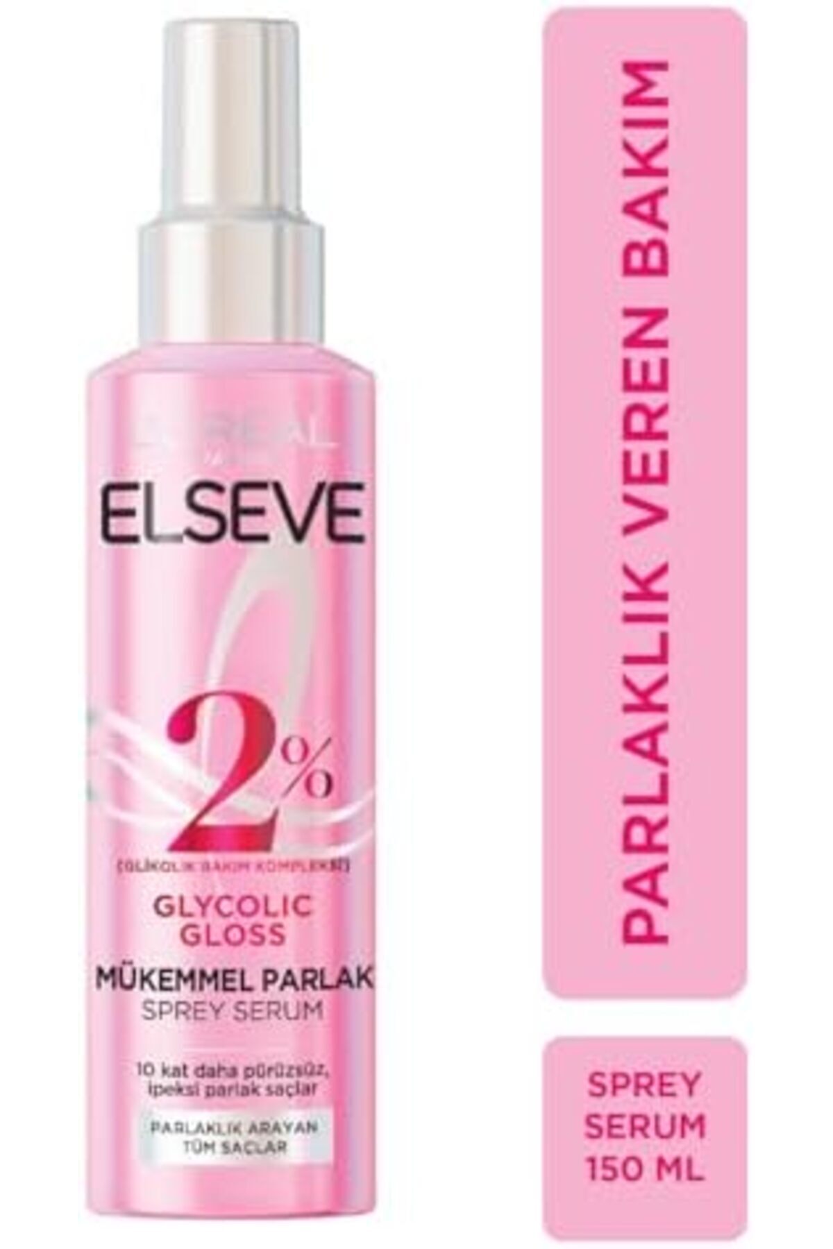 Yıldızan Glycolic Gloss Mükemmel Parlaklık Veren Saç Bakım Sprey Serumu 150ml 366376 — 30070012455650030055366376