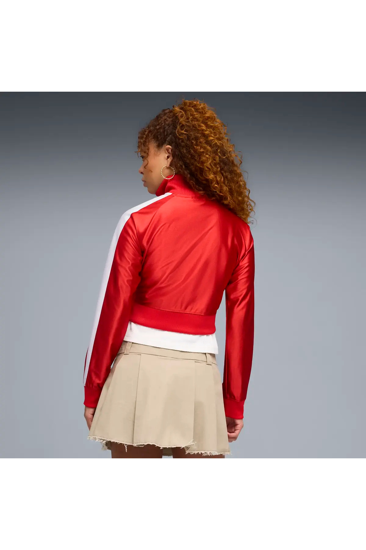 Puma FUTURE.PUMA.ARCHIVE Jacket Kırmızı Kadın Ceket görsel 3