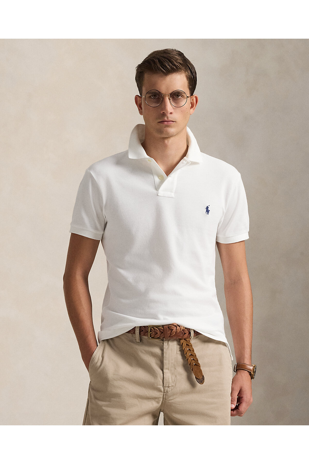 Ralph Lauren Pony Embroidered Iconic Mesh Polo Shirt 401480.