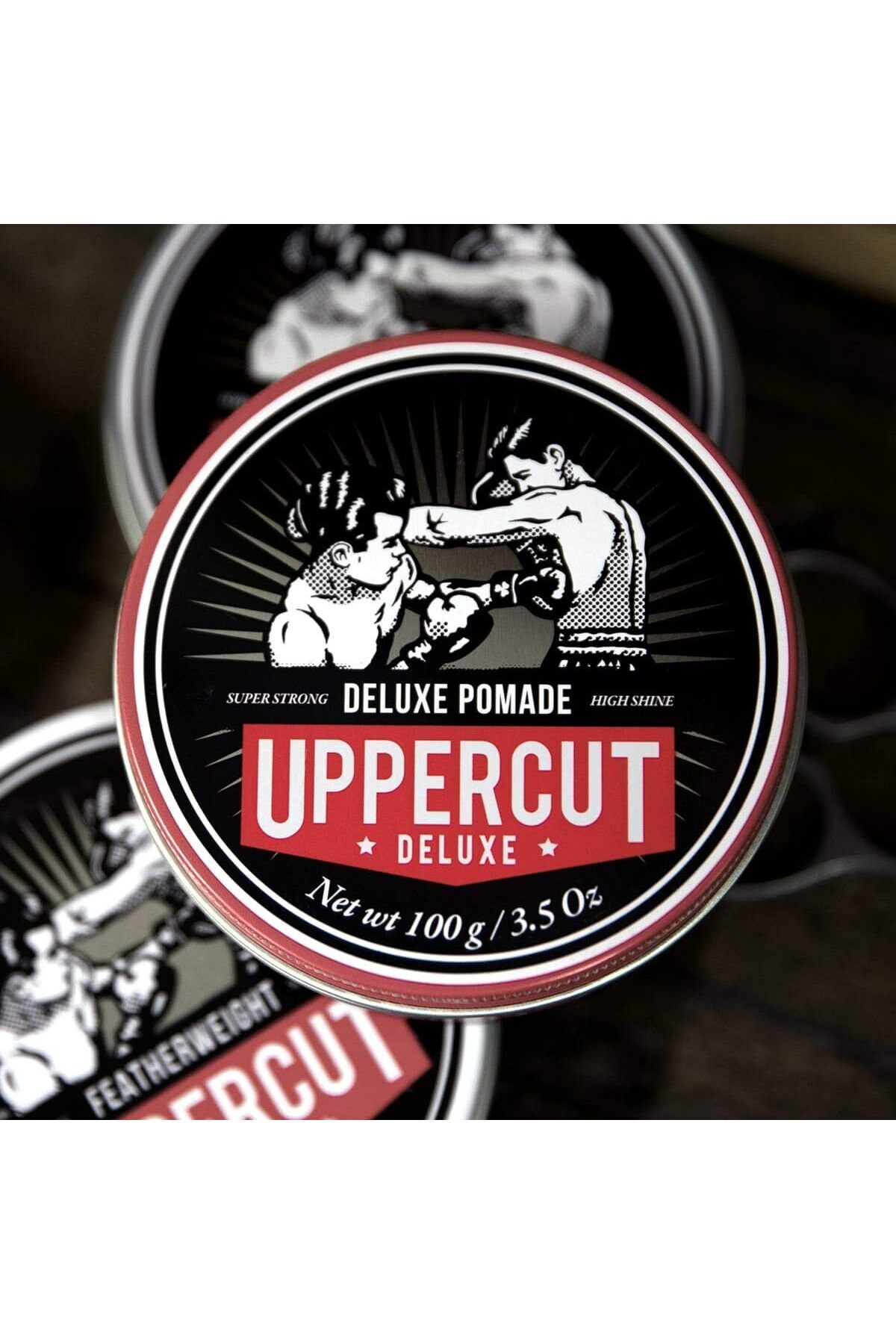 Uppercut Deluxe Hair Güçlü Derece Tutuşlu Yüksek Parlaklık Pomade Wax 100 gr — B005IC3C1O — تصویر 7 از 8
