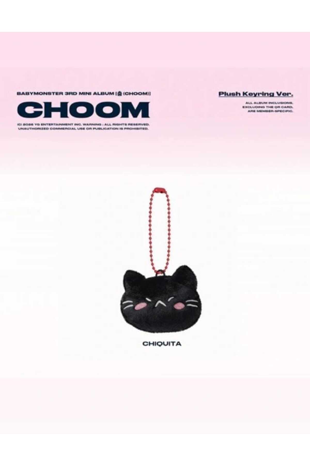 tays store BABYMONSTER - 3rd Mini Album [춤 (CHOOM)] Plush Keyring