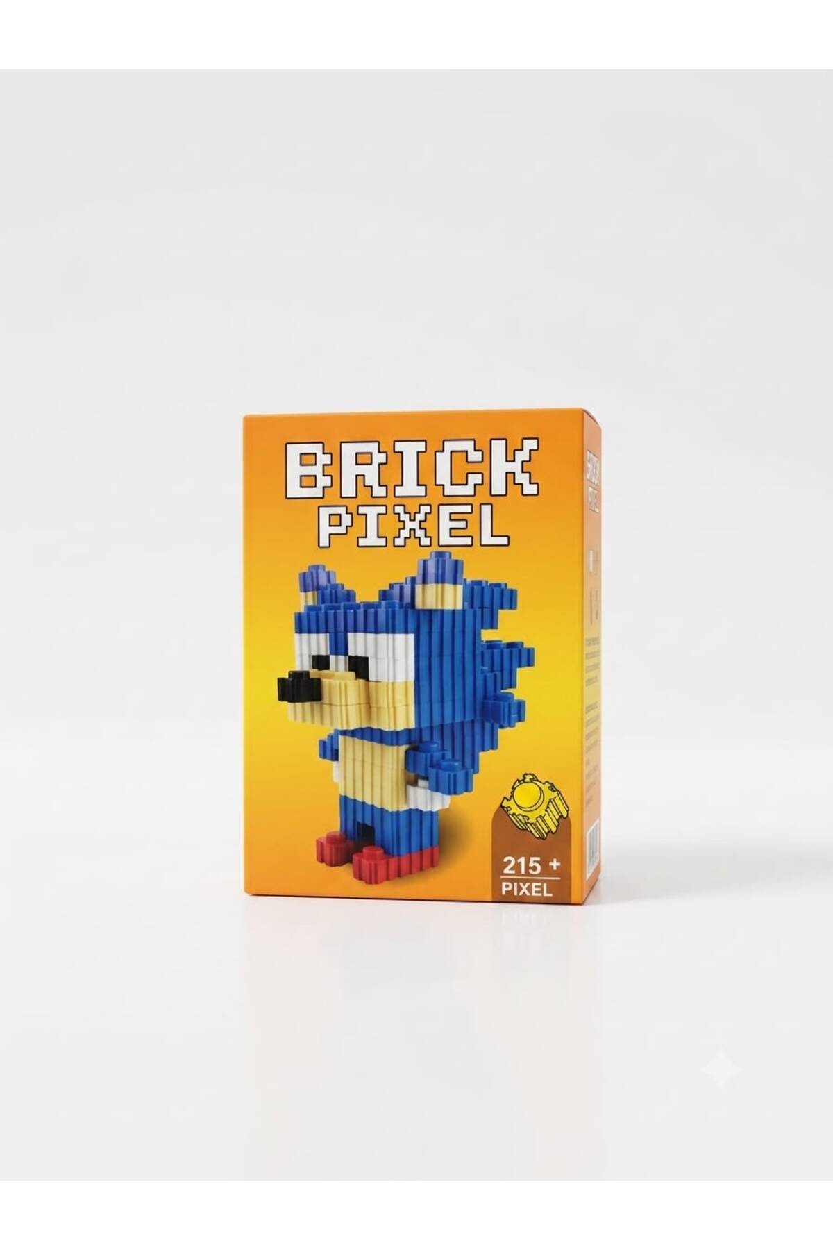 NETAVANTAJ Mini Boy Sonic Tasarımlı Büyük Parçalı Blok Oyuncak