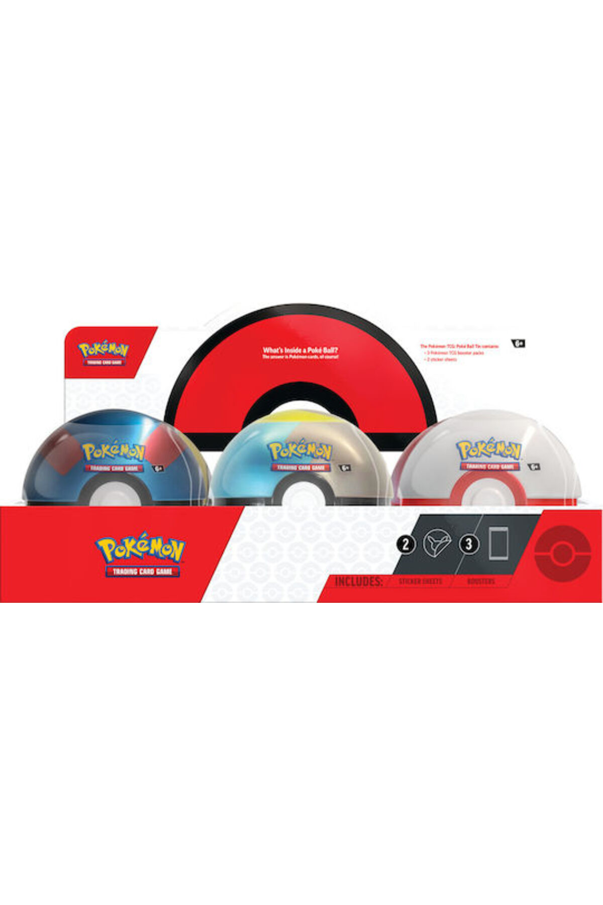Pokemon Company Πόκεμον Πόκεμπολ Μεταλλικό Κουτί 2024, Μεταλλικό Κουτί για Μο...