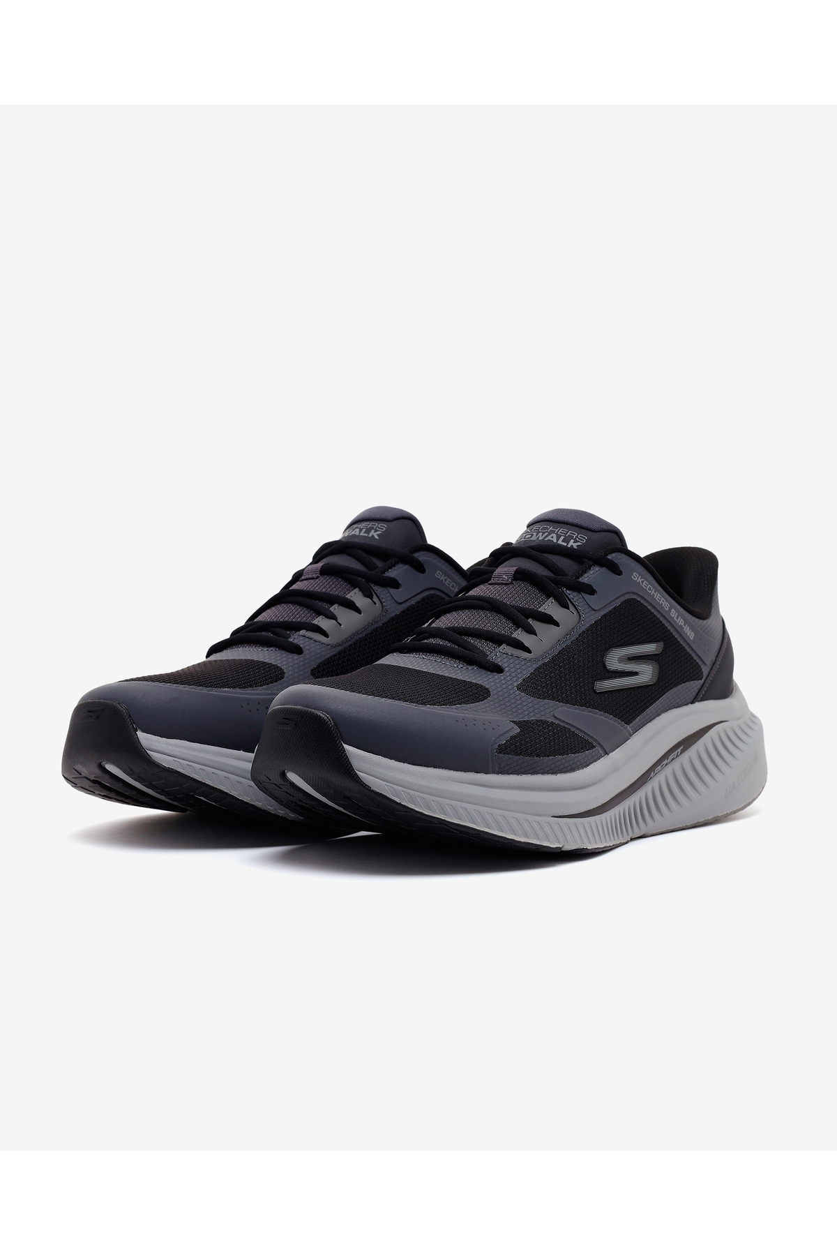 کفش پیاده‌روی مردانه GO WALK MAX بالشتک‌دار ARCH FIT - JAYLEN مشکی 216351 BKCC — مشکی TYC1D4F401C335FE018ECA900 — تصویر 3 از 7