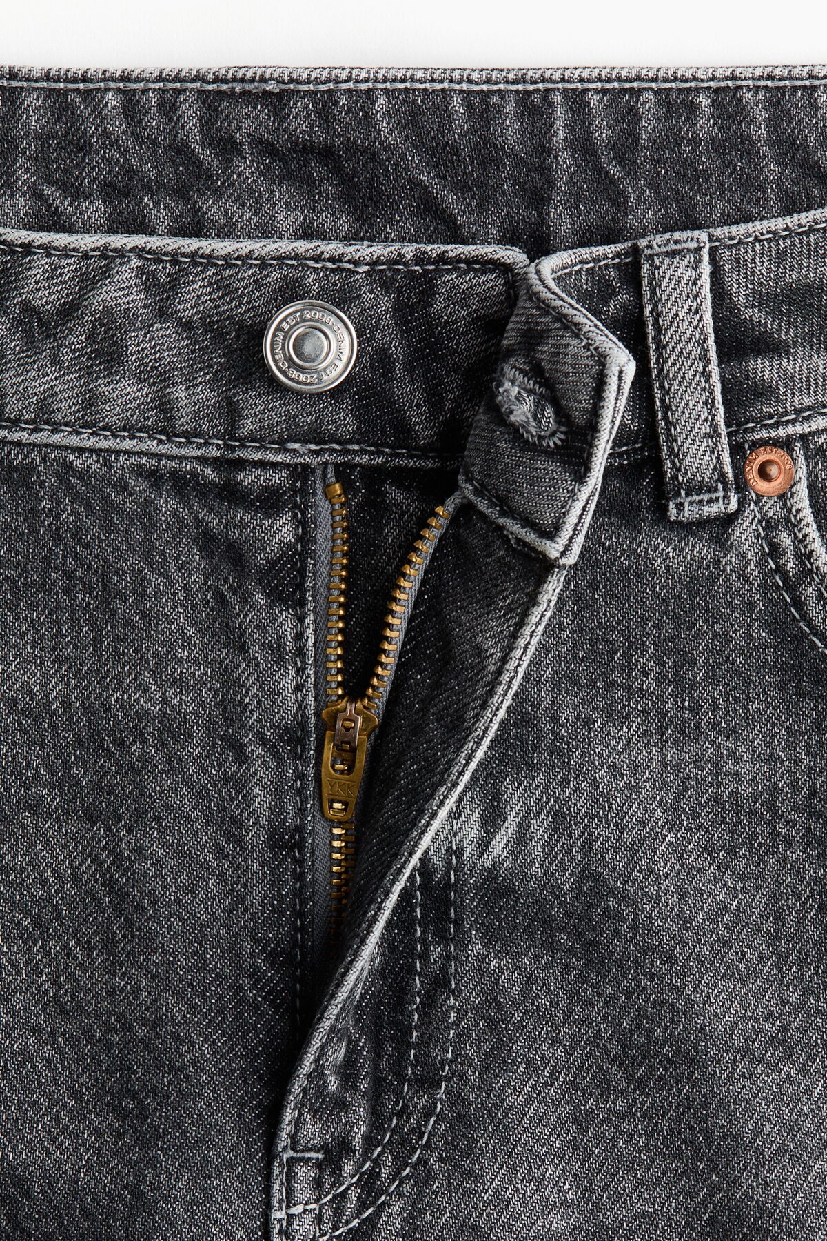 H&M Baggy Regular Waist Jeans görsel 5