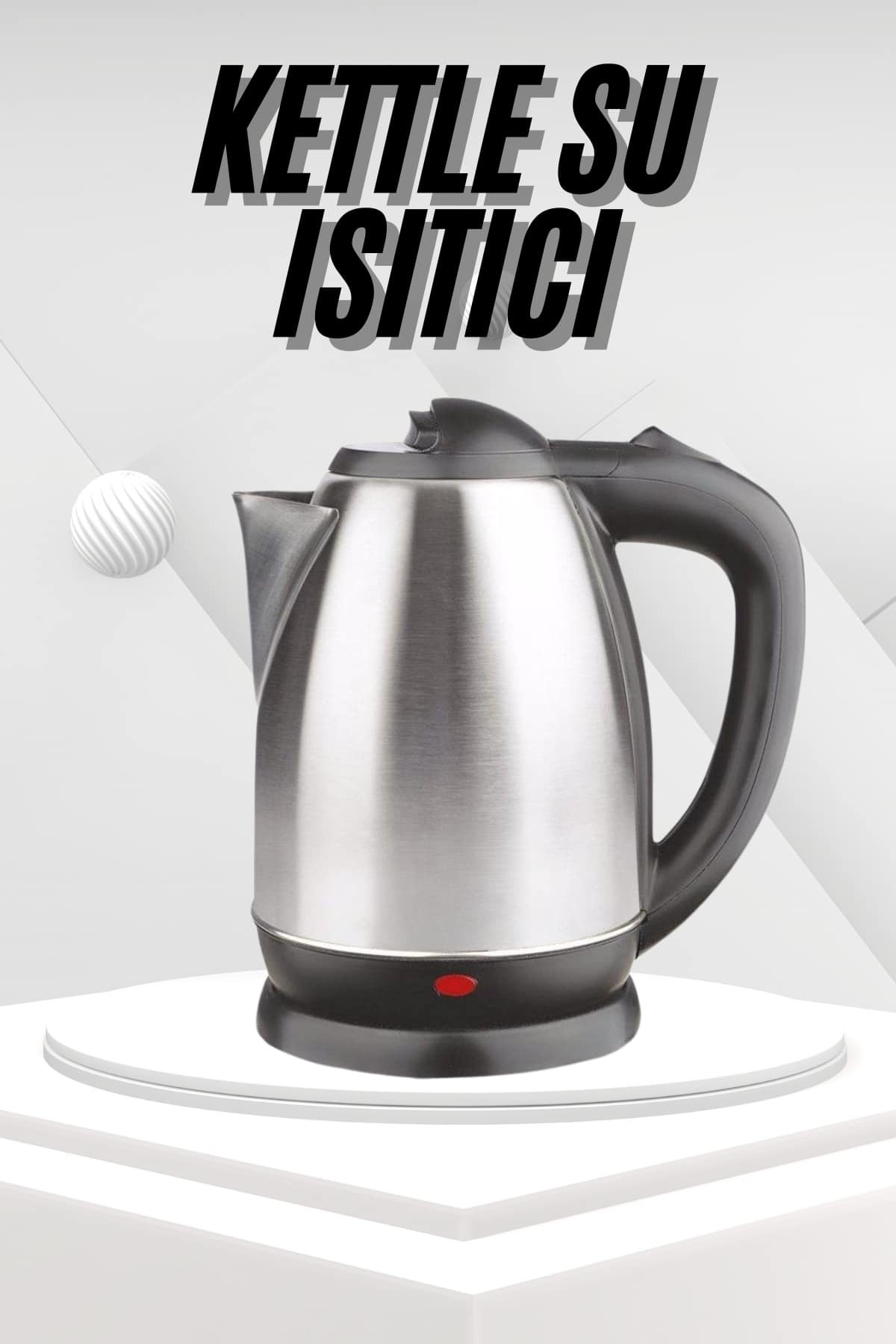 T8 Store Yeni Nesil Saplı Uzun Ömürlü Paslanmaz Çelik Su Isıtıcı Kettle