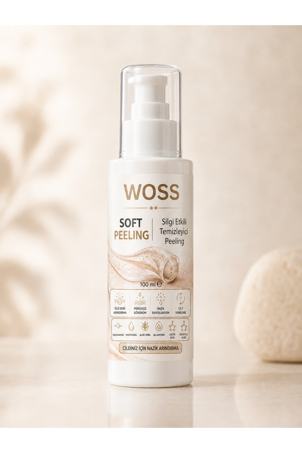 Woss SİLGİ ETKİLİ PEELİNG 100 ML — WSP1010