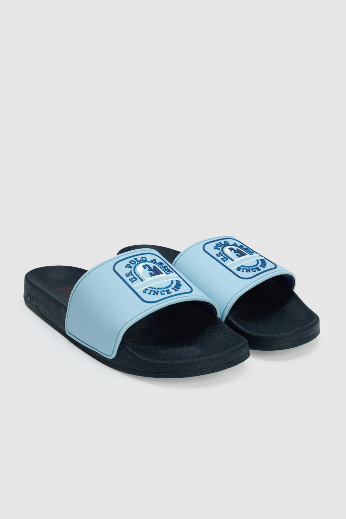 U.S. Polo Assn. Erkek Açık Mavi Terlik 50323201-VR003