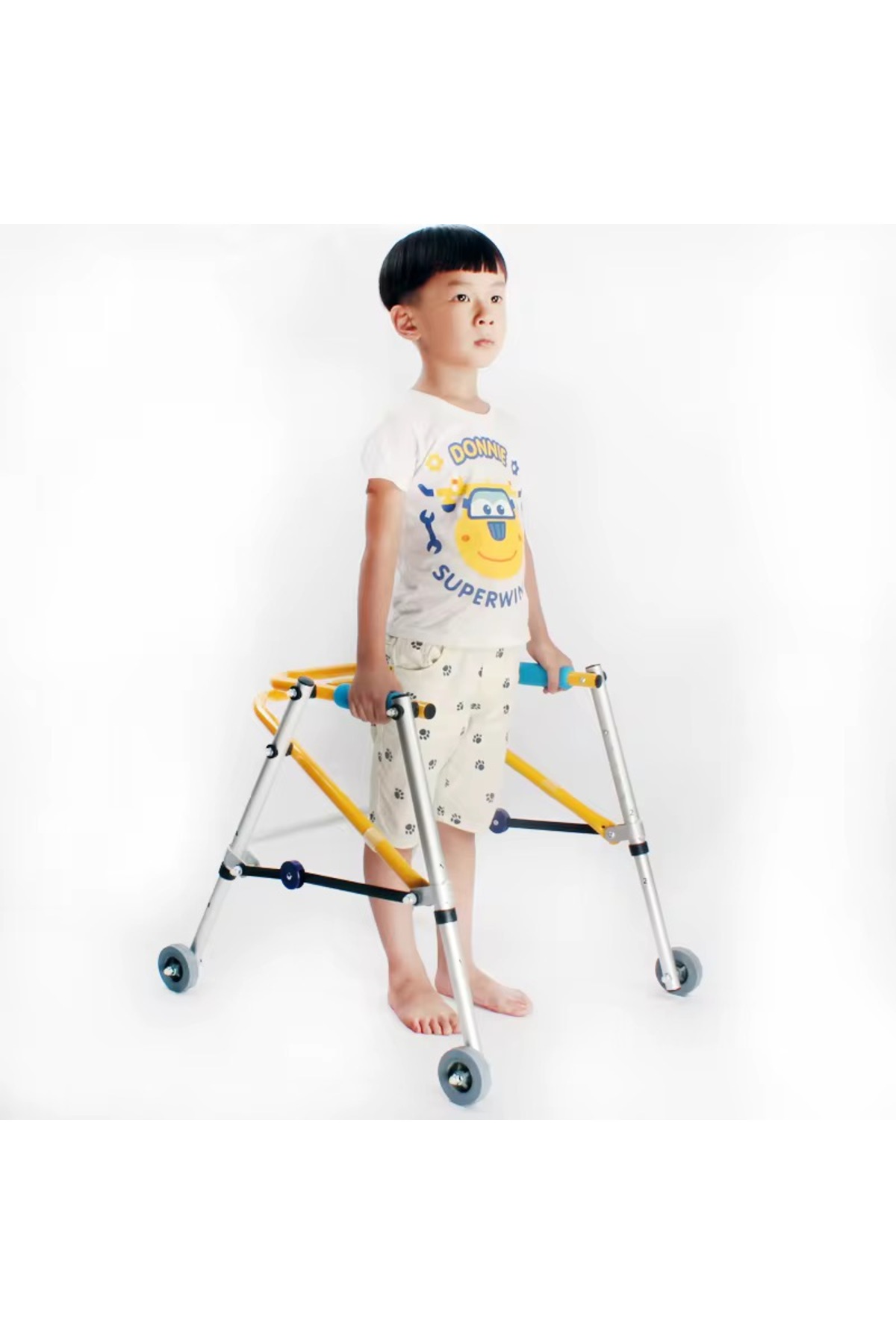 KARMA Grup Ortopedi Çocuk Ters Walker (MEDİUM BEDEN: Boy 85 – 110