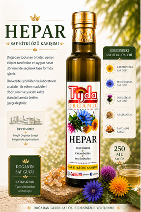 TİJDA Hepar,Akasya Gamı, Sandaloz Sakızlı Karahindiba Mavihindiba Deve Dikeni...