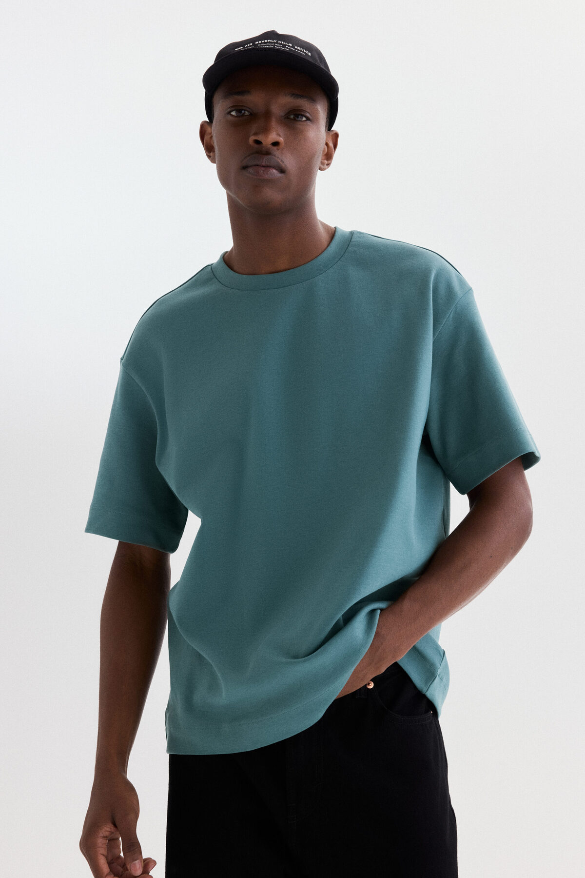 تی‌شرت گشاد اینترلاک اچ اند ام تی شرت H&M