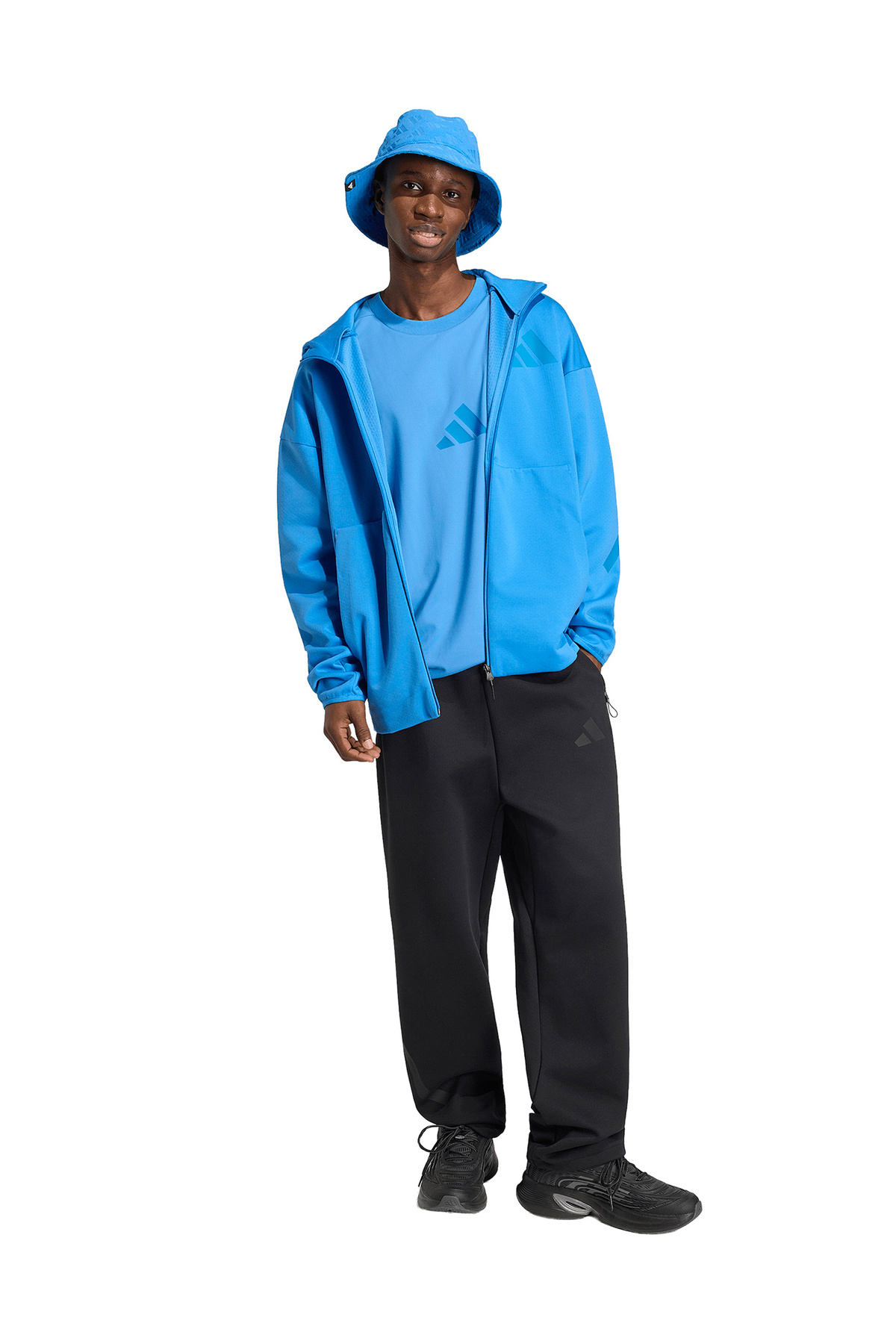 adidas KE4681 M Z.N.E. FZ Mavi Erkek Zip Ceket - Fiyatı, Yorumları