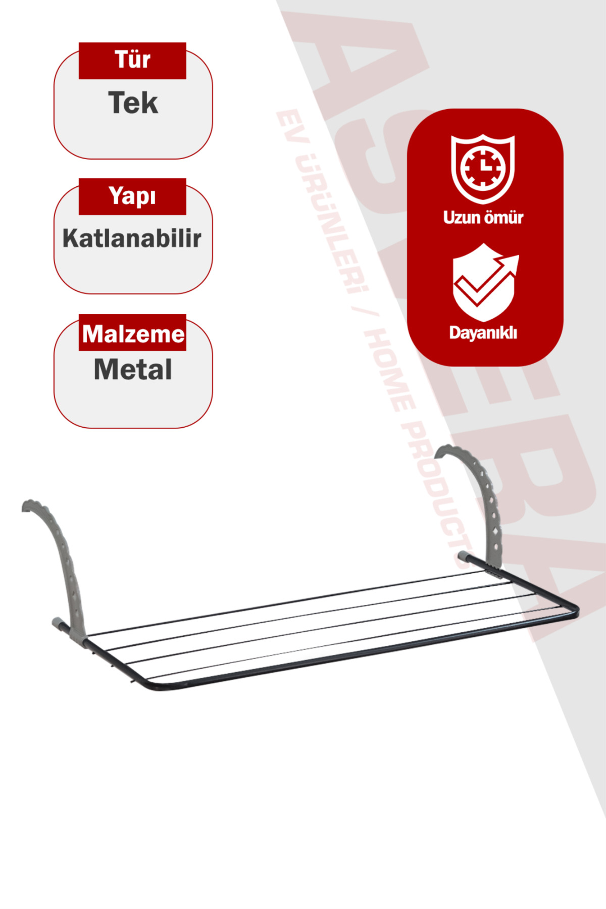 Space Oversized Radiator and Balcony Drying Rack - Large Capacity Multi Purpose Hanger