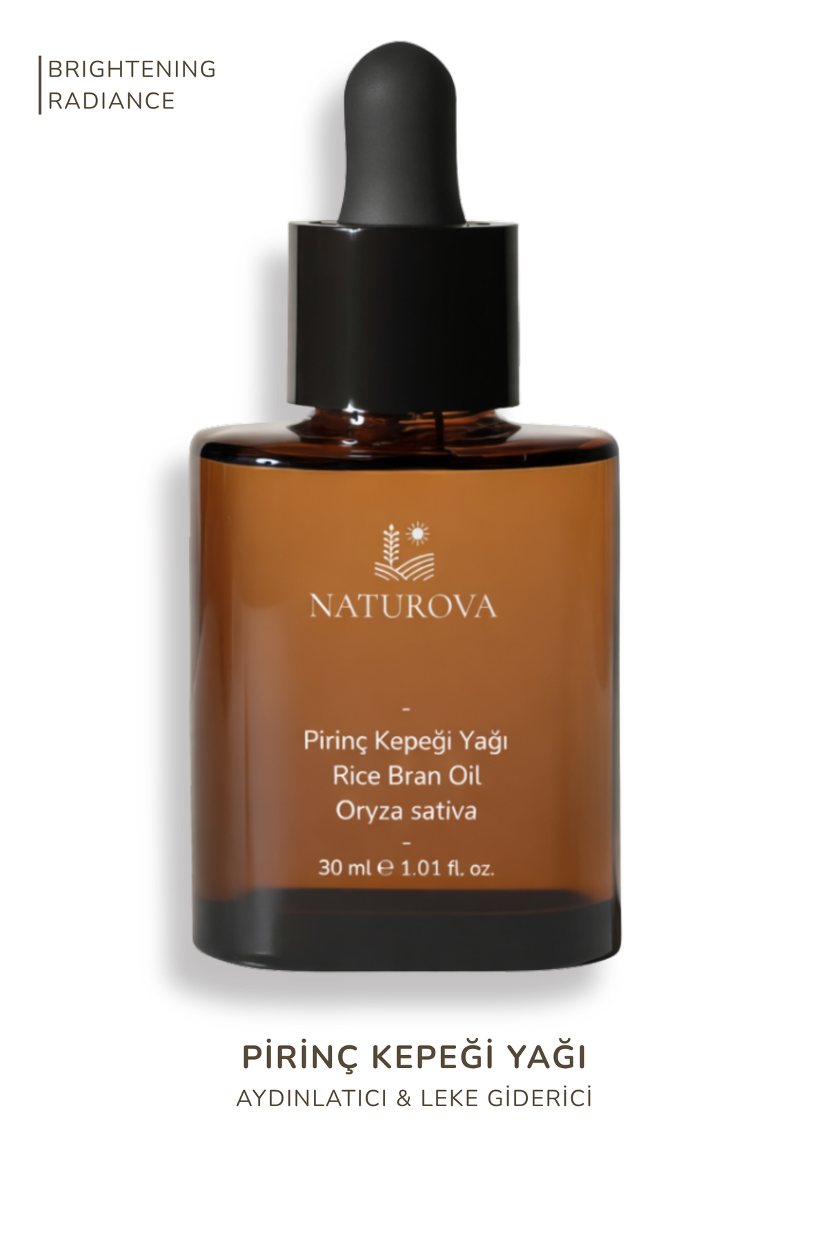 NATUROVA Pirinç Kepeği Yağı Soğuk Sıkım % 100 Saf 30 ml — TYCJ0NL3GN170367536311287