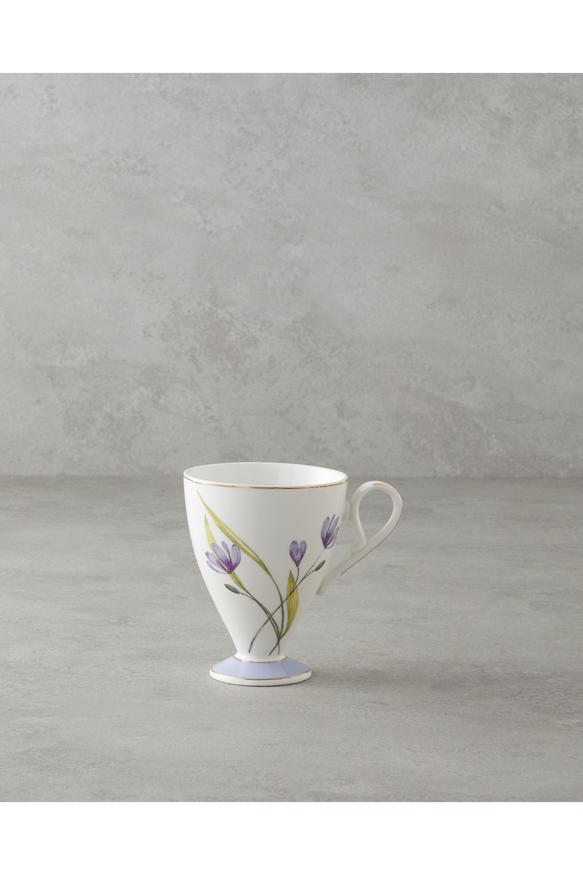 Valentina New Bone China Kupa 300 ml Lila