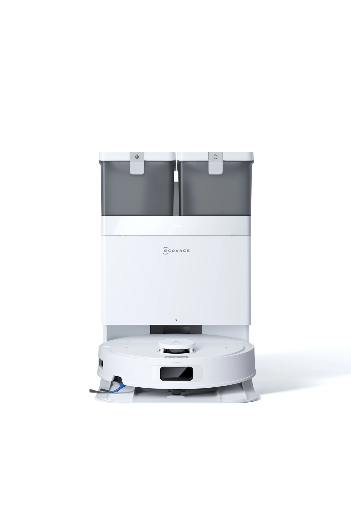 Ecovacs DEEBOT T30C Omni İstasyonlu Robot Süpürge ve Paspas 20.000 Pa Emiş Gücü, OZMO Turbo 2.0 Paspas Sistemi ZeroTangle 3 Dolaşma Önleme TruEdge 2.0 Kenar Temizleme Özelliği 75°C Sıcak Su ile Paspas Yıkama