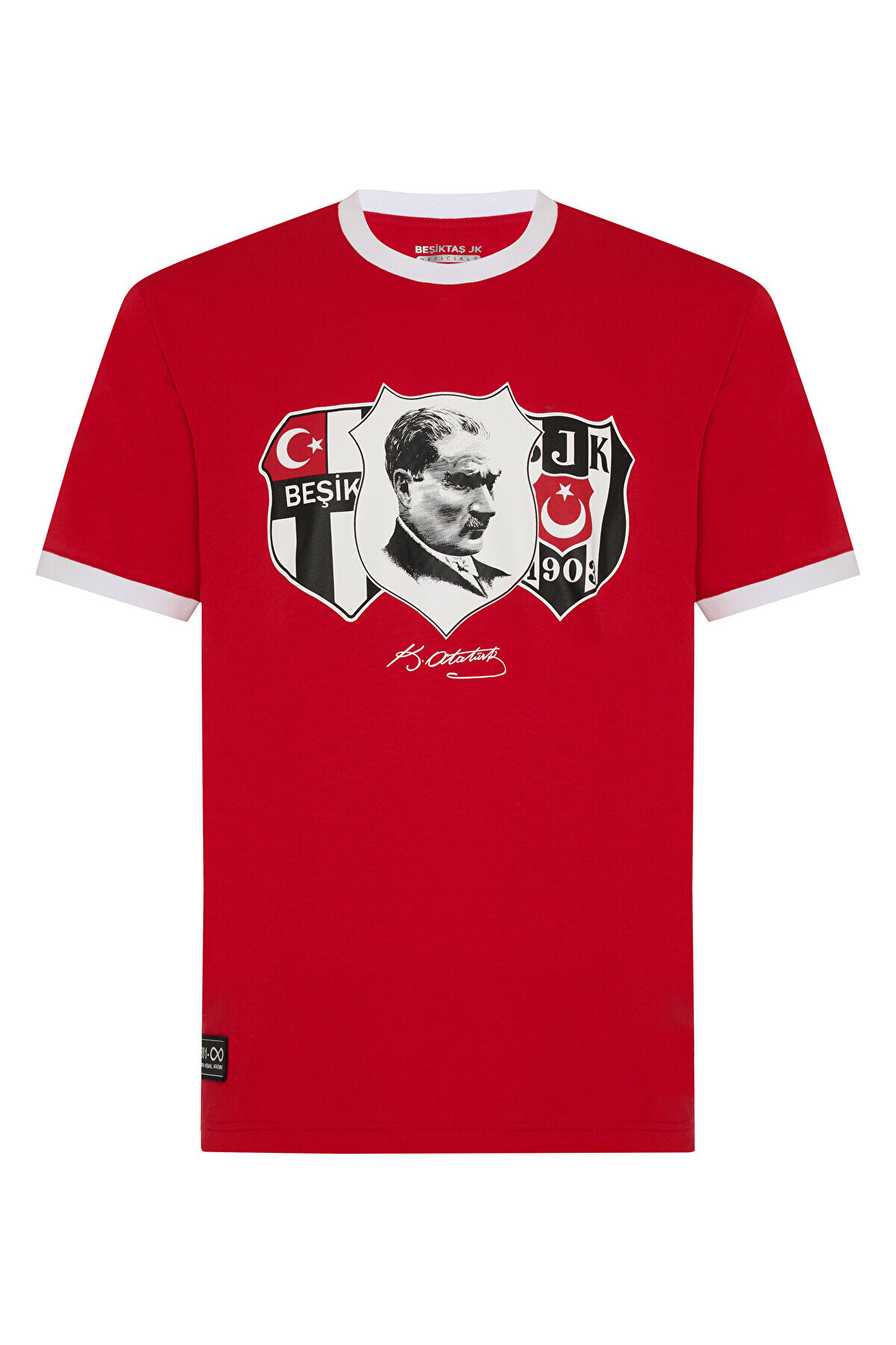 Kartal Yuvası BEŞİKTAŞ ATATÜRK NOSTALJİ ARMA T-SHIRT JR 25-26
