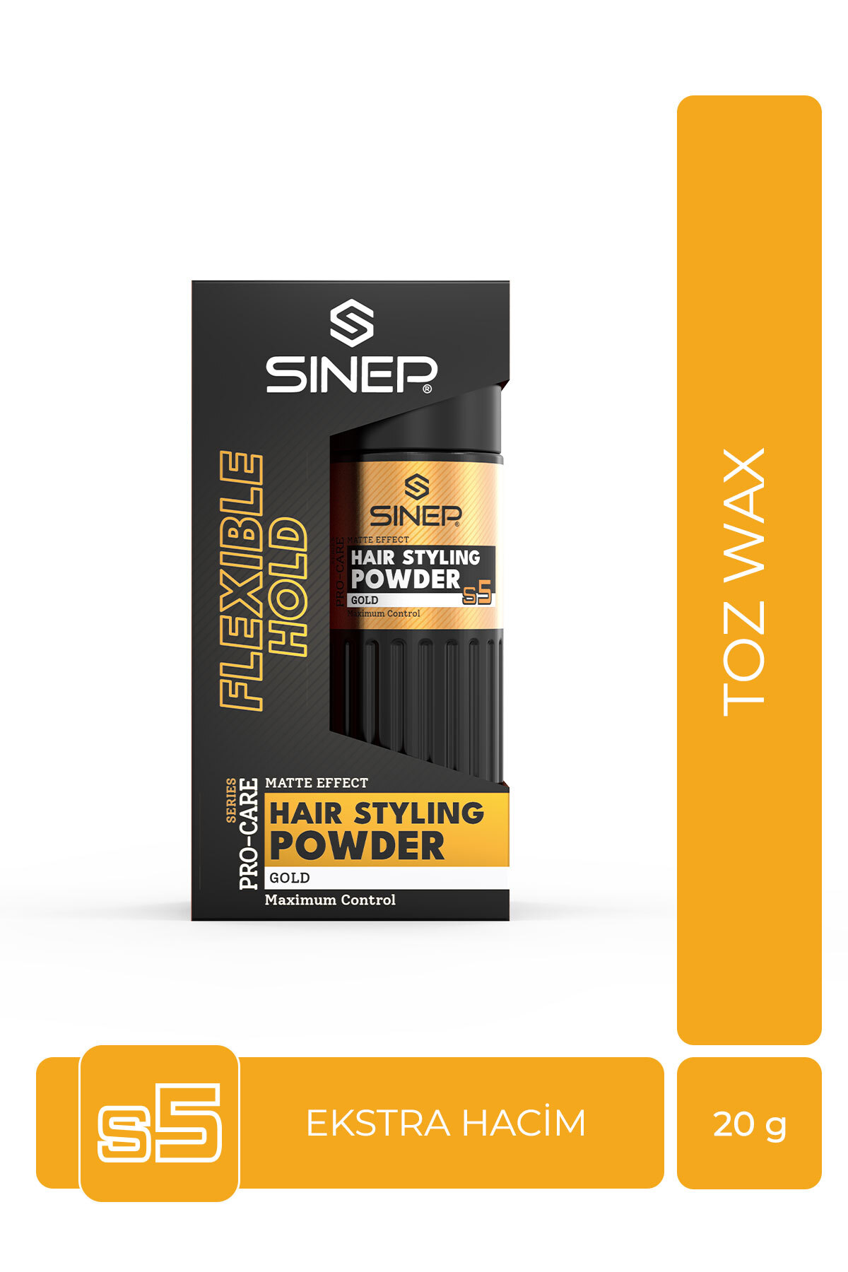 Sinep Toz Wax Ekstra Hacim S5 Gold 20 g — SB.SS.0005.21335