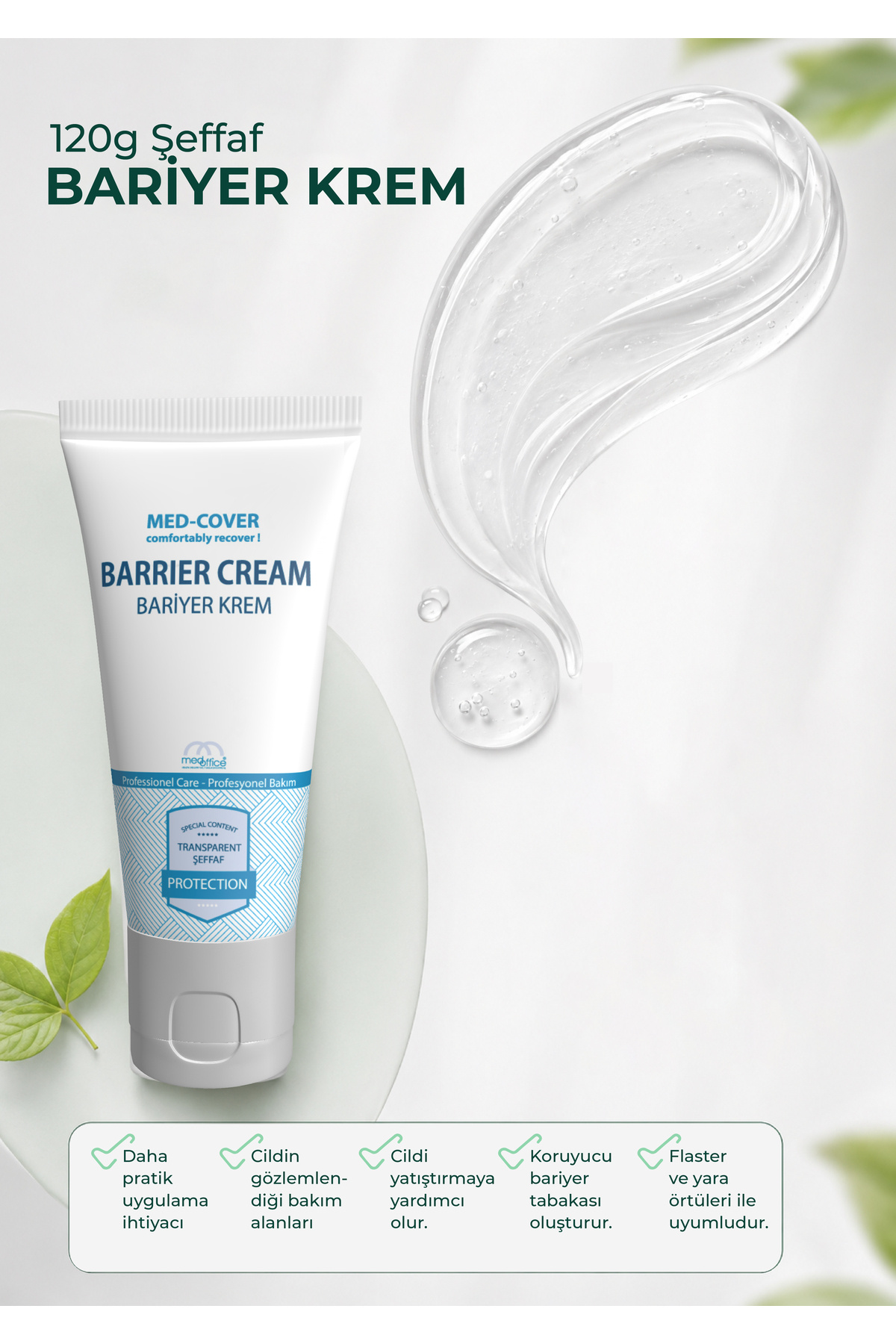 MedCover Bariyer Krem 120 gr — Medcoverbariyerkrem120gr — تصویر 3 از 7