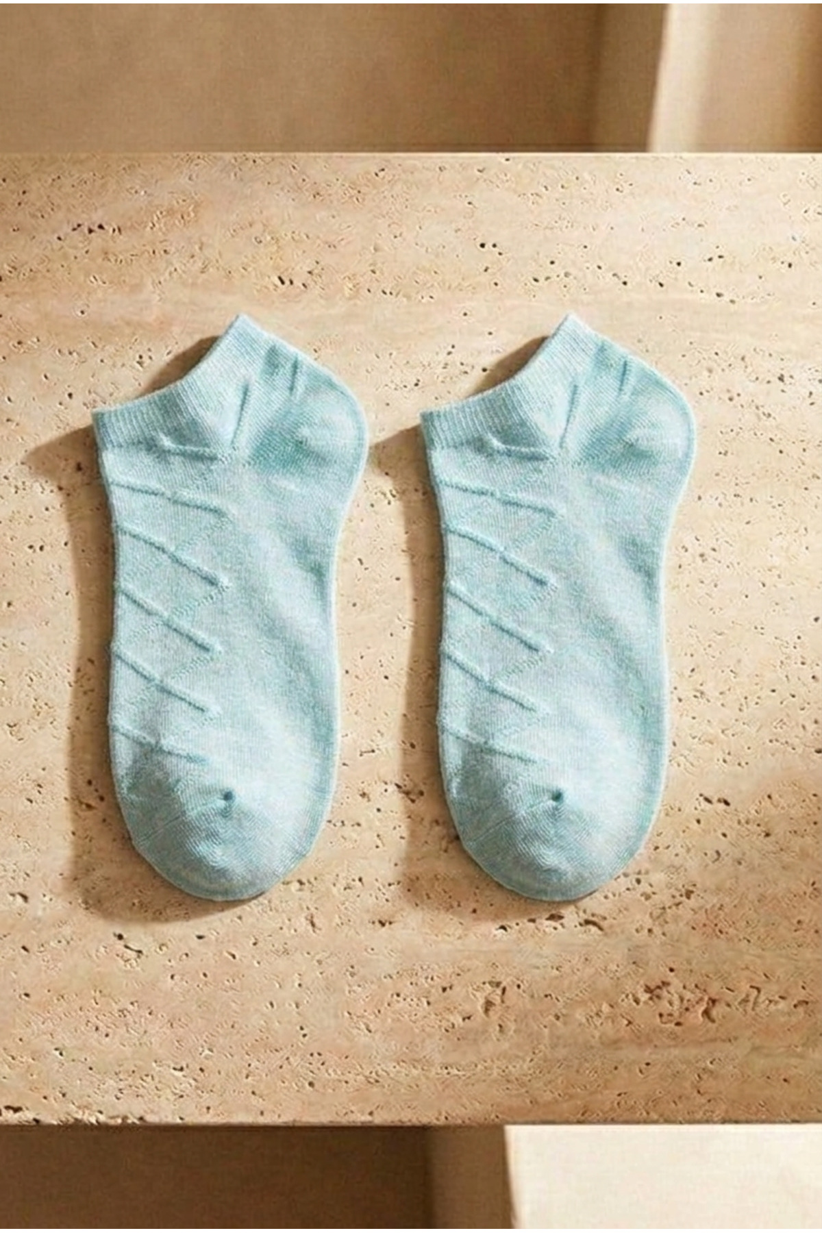 Katia&Bony Kadın Şeritli 5'li Paket Patik Çorap görsel 4