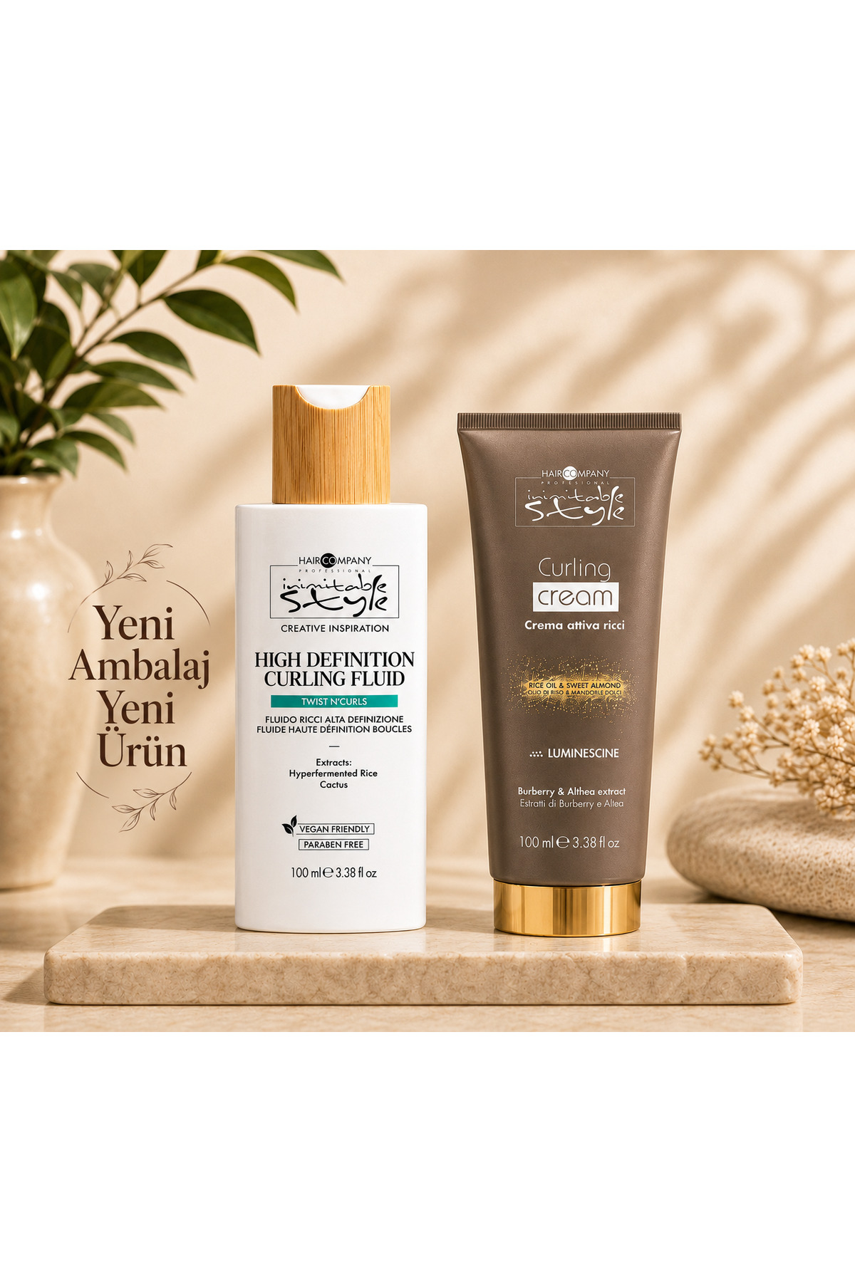 Haır Company Inımıtable Curling Cream 100 ml — 004