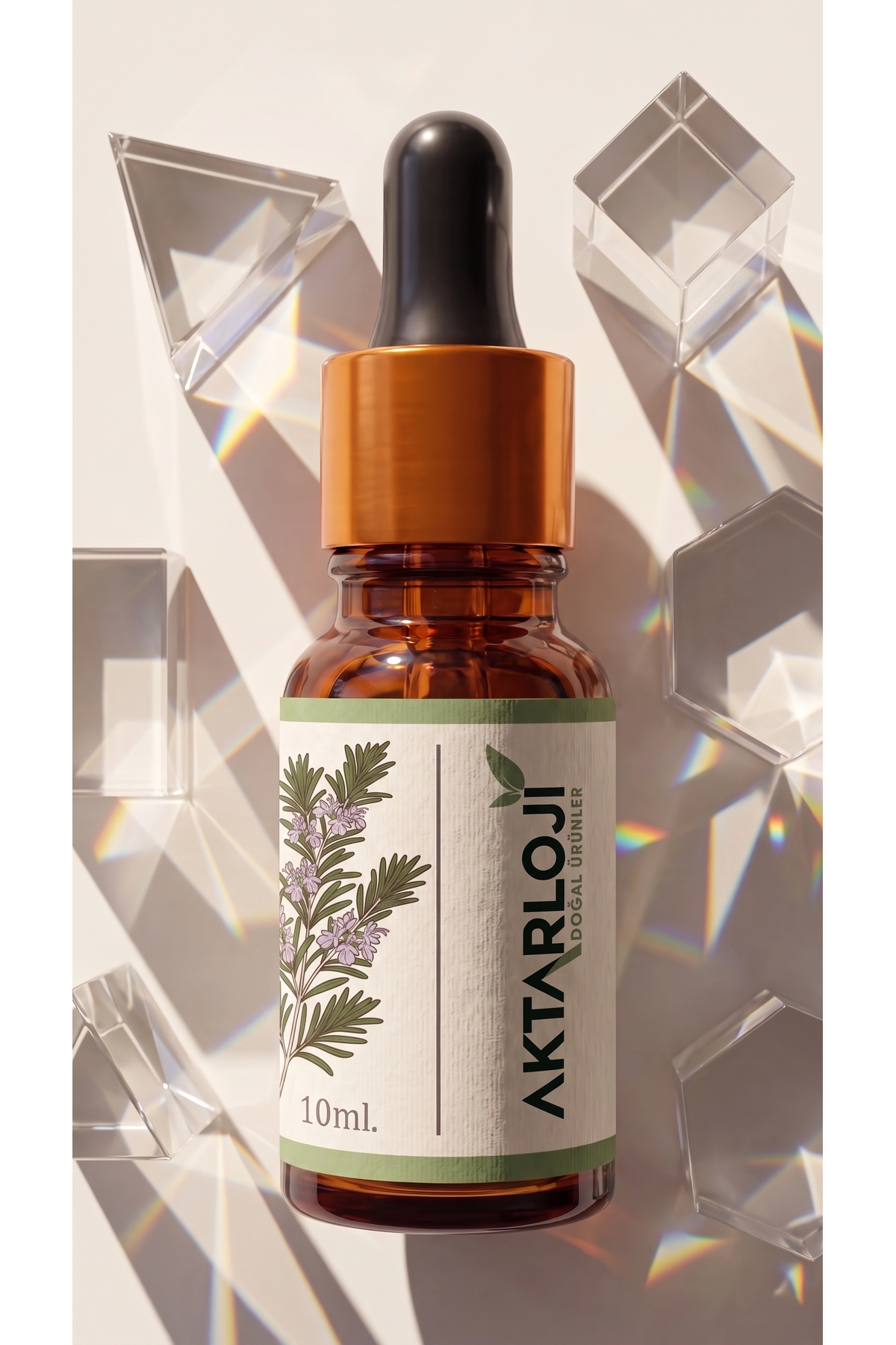 Biberiye Uçucu Yağı 10 ml / %100 Saf Ve Doğal / Rosemary Oil — A1-Biberiye-yag-10 — تصویر 7 از 8