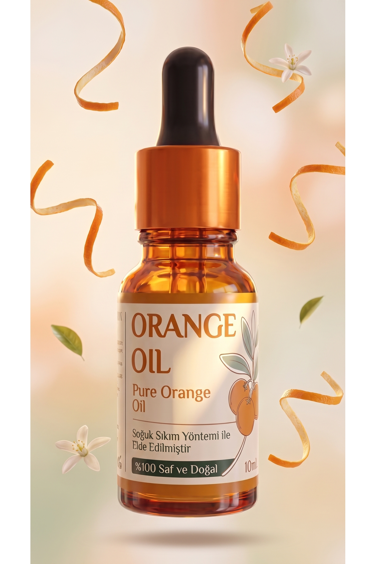 Portakal Uçucu Yağı 10 ml / %100 Saf Ve Doğal / Orange Peel Oil — A1-Portakal-yag-10 — تصویر 2 از 7