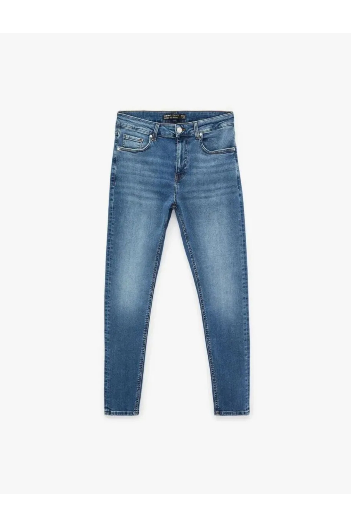 Koton Normal Bel Pamuklu Skinny Fit Jean Pantolon - Michael Jean görsel 5