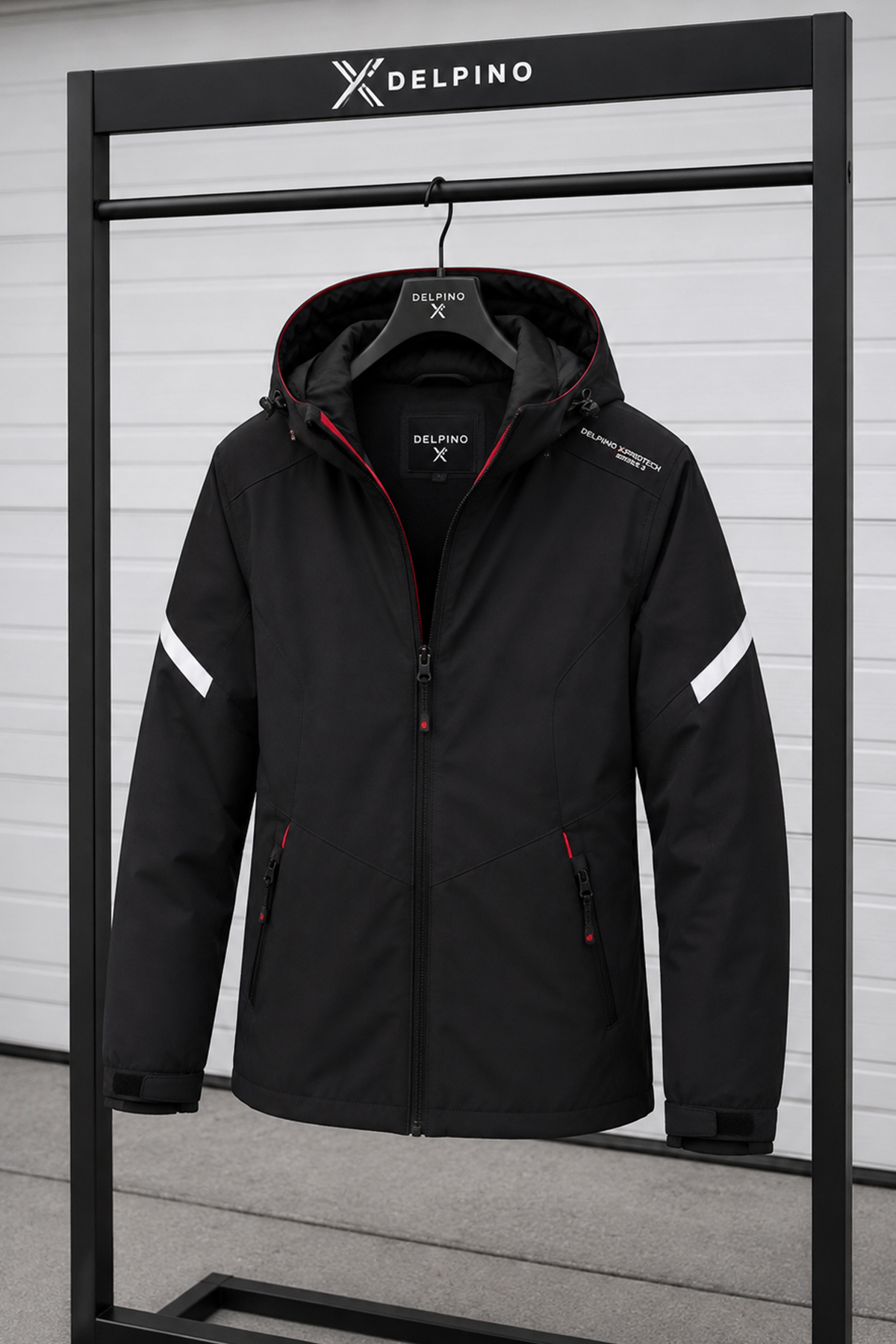Delpino Erkek Su Ve Rüzgar Geçirmez Softshell Mont görsel 3