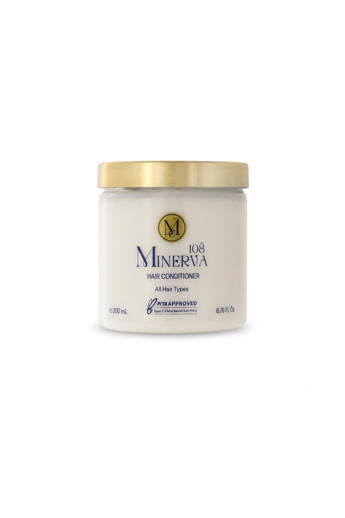 Minerva108 Vegan Saç Kremi – Yoğun Nemlendirici ve Kolay Tarama Sağlayan Hair Conditioner — 868382920635