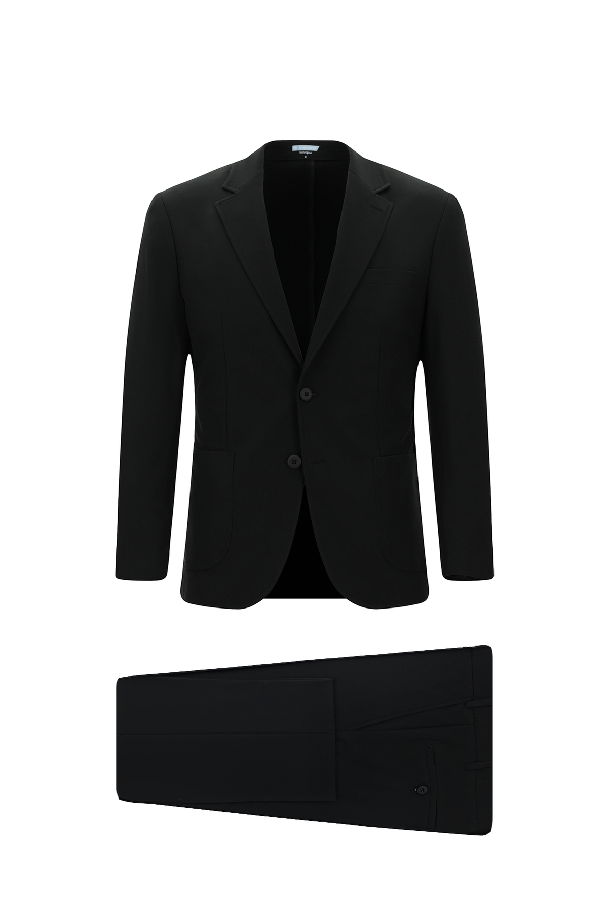 Kiğılı Techno-Line 7 Drop Slim Fit Dar Kesim Likralı Takım Elbise — مشکی KSSZ1D79DZ002