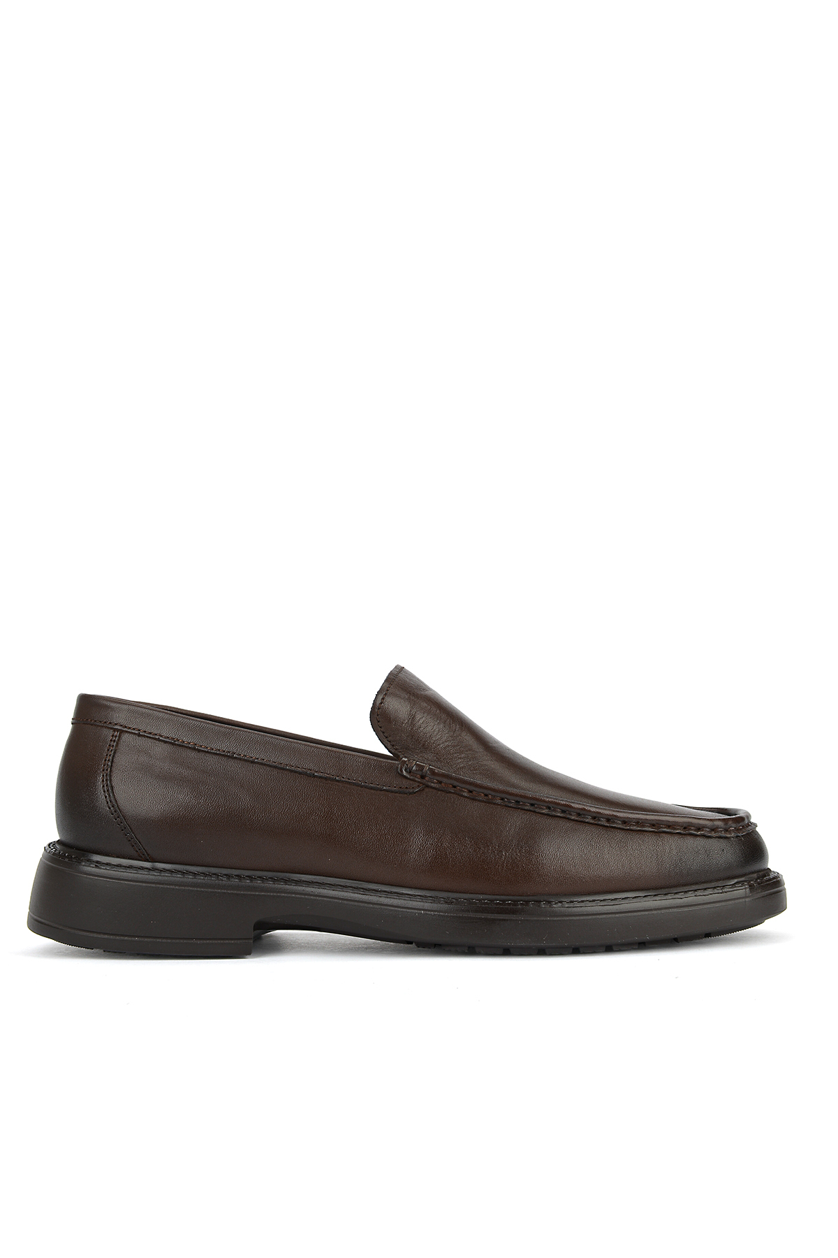 Ziya , Men's Genuine Leather Shoes 16350Z2459 Black- Trendyol