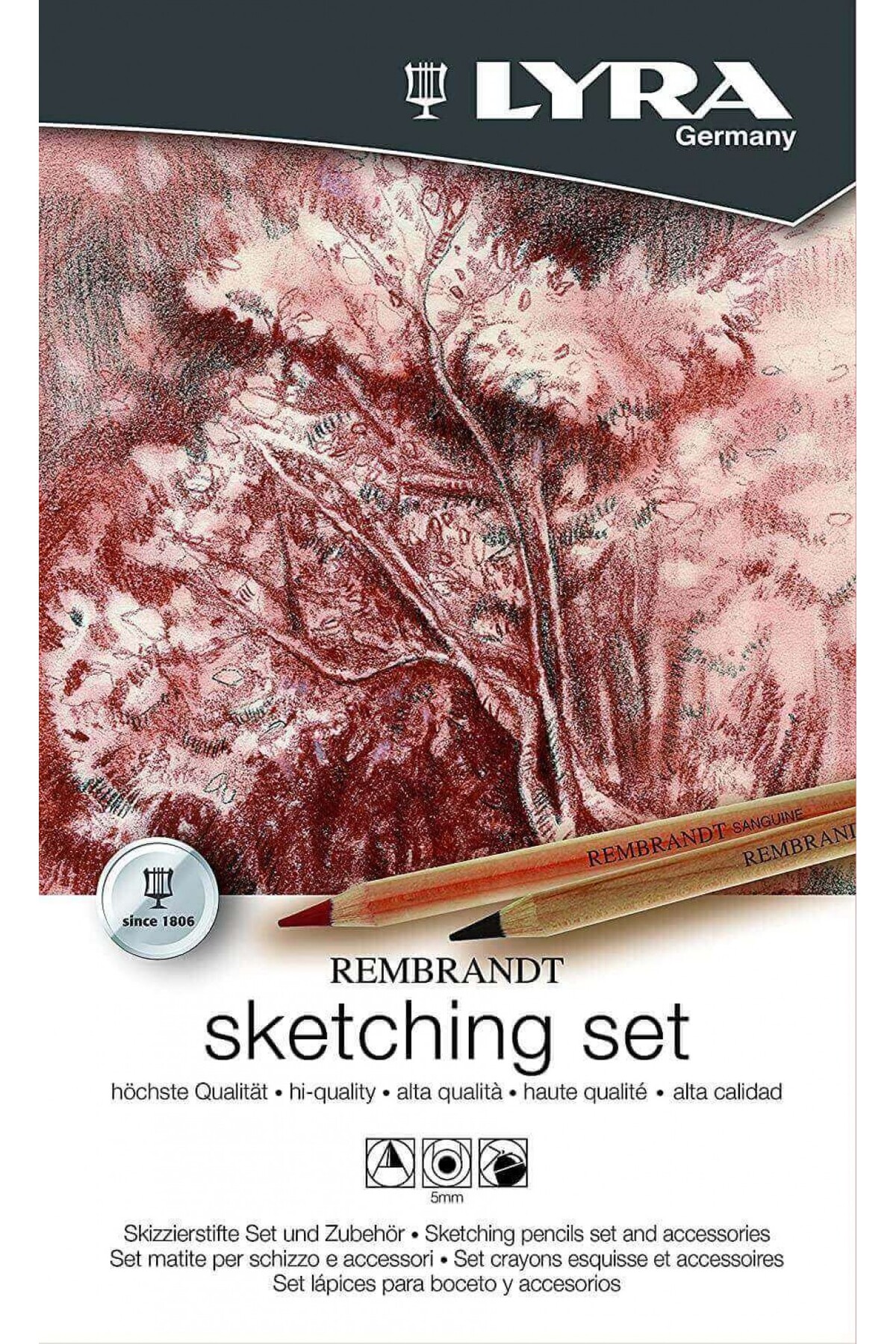 Genel Markalar Rembrandt Sketching 6'lı Eskiz Çizim Seti /L2051060 ...