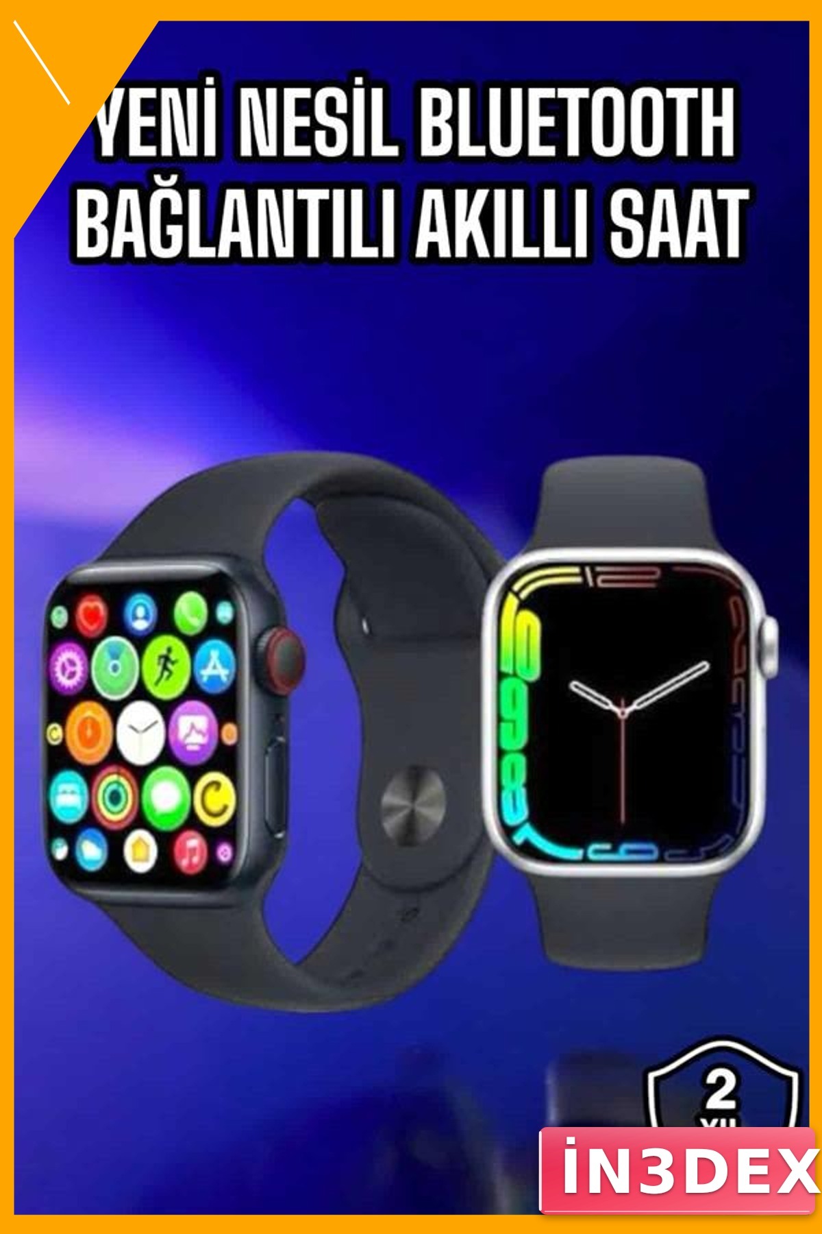Amoled Ekranlı Bluetooth Akıllı Saat GPS Suya Dayanıklı