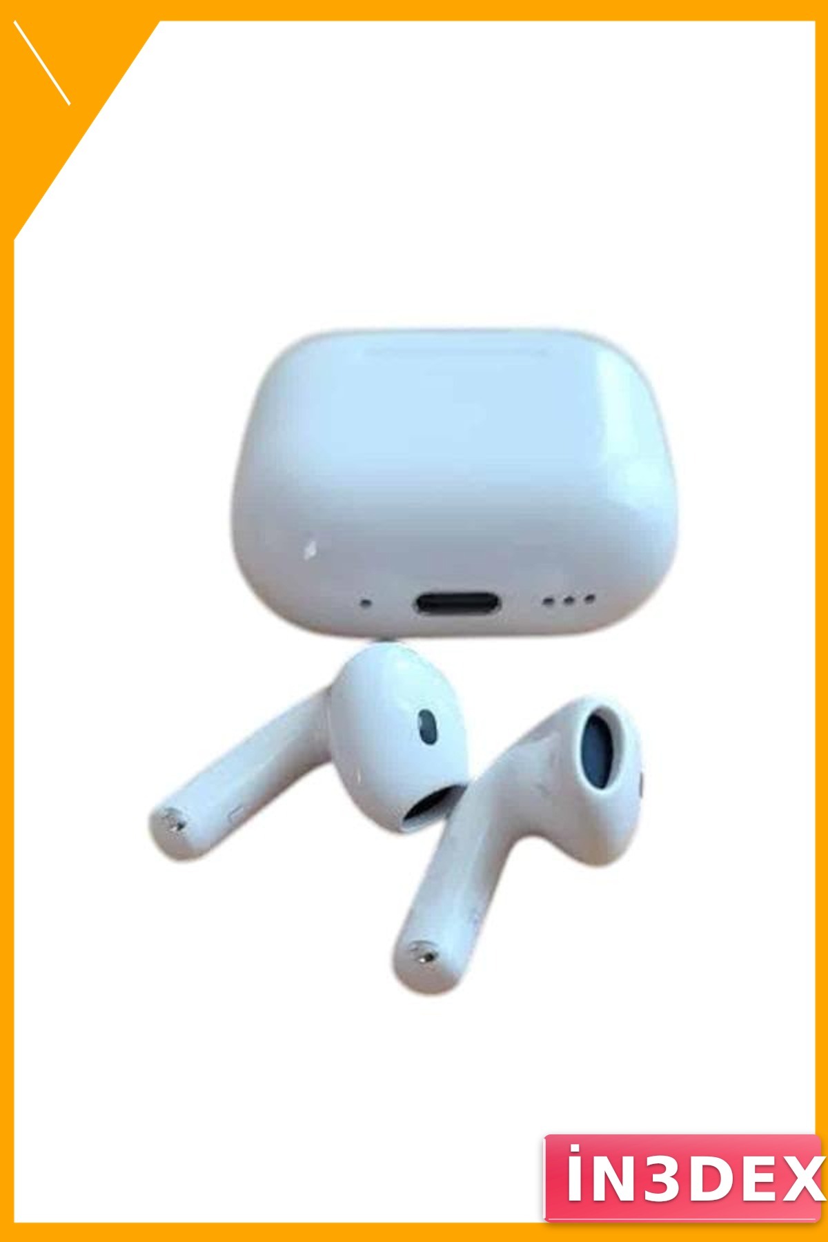 Kablosuz TWS Bluetooth Kulaklık 5.3 Aktif Gürültü Önleme Beyaz