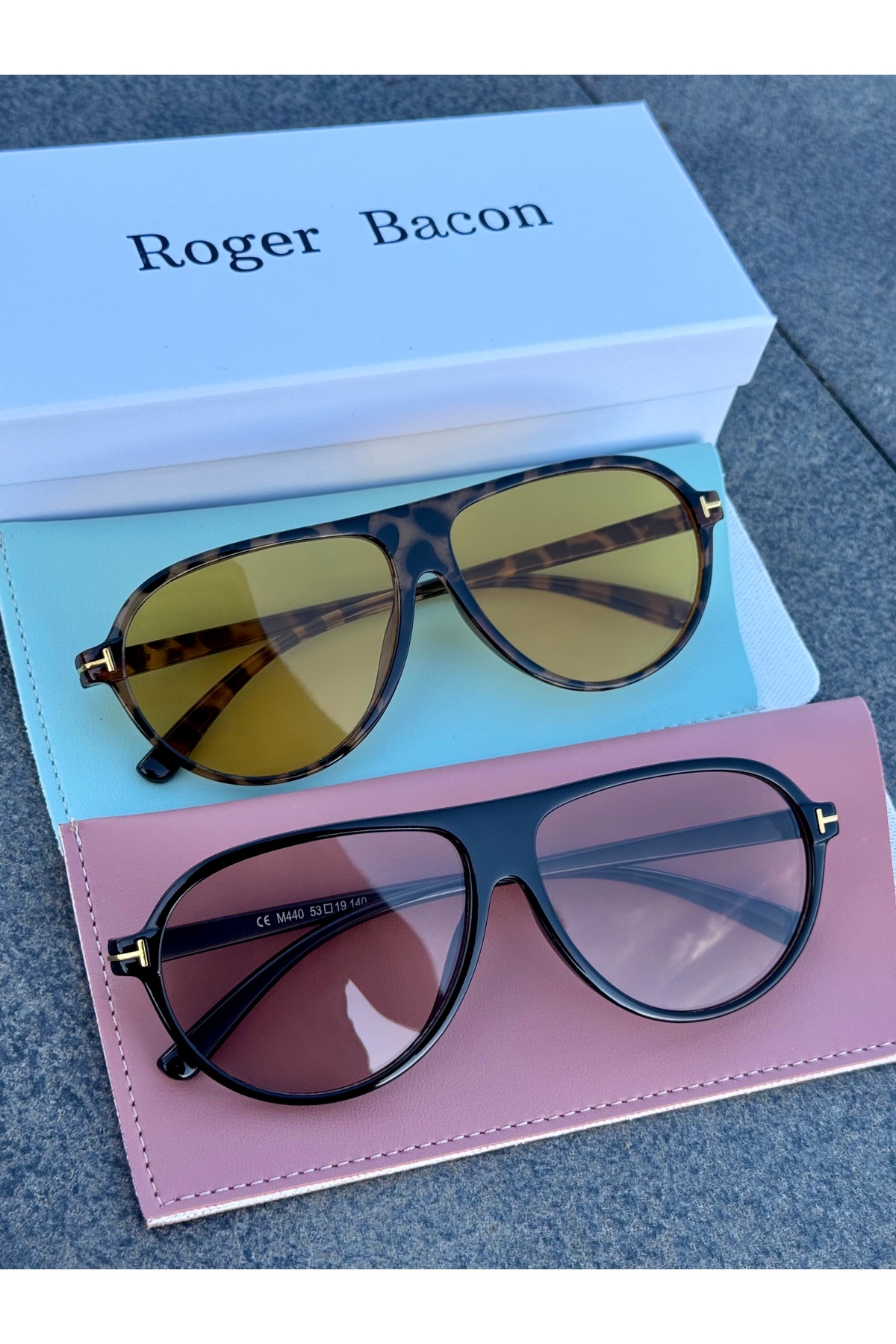 Double Advantage Set Women's Sunglasses Black Nude & Leopard Orange Uv400