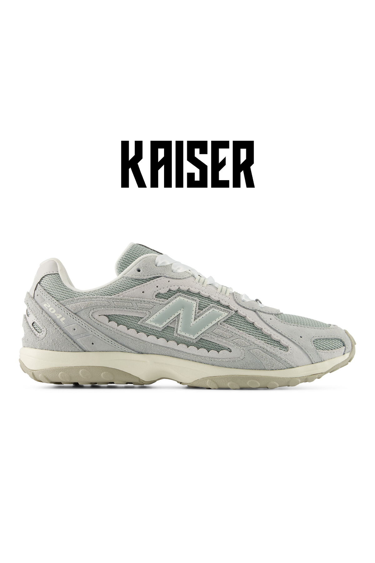 کفش ورزشی زنانه خاکستری مدل 204L Lifestyle نیو بالانس کفش اسنیکر New Balance