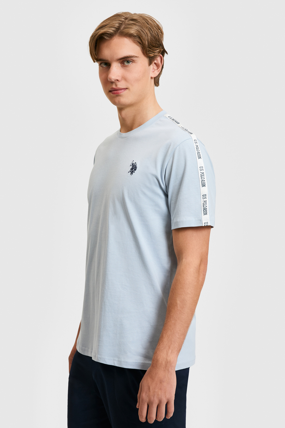 ست پیژامه و لباس خواب مردانه یقه پهن | یو اس پولو U.S. Polo Assn. 50326144 TR - تصویر 3